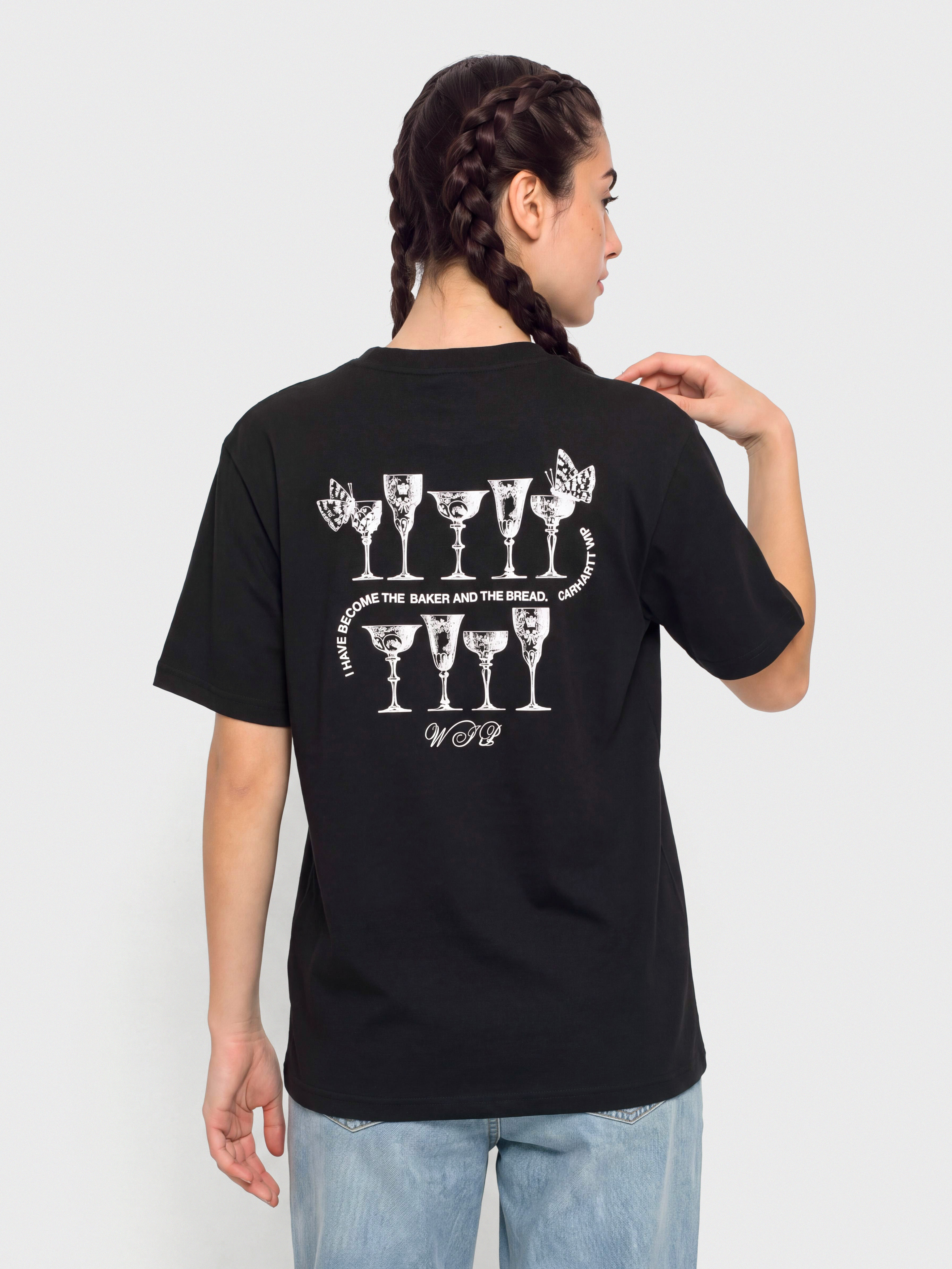 Tricou Carhartt WIP Silver Cups Wmn (black)