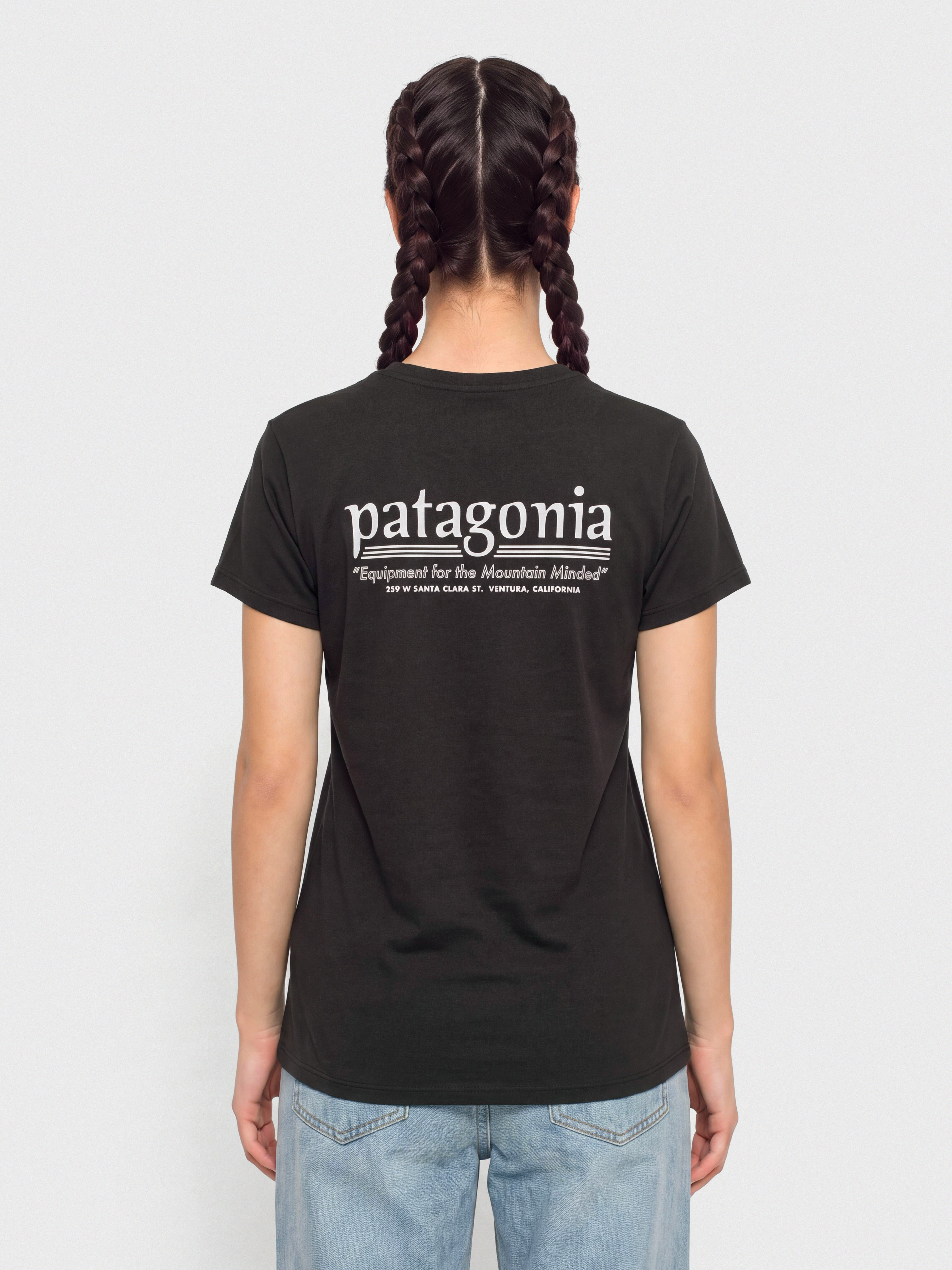 Tricou Patagonia Cap Cool Daily Hut Tripper Wmn (black)
