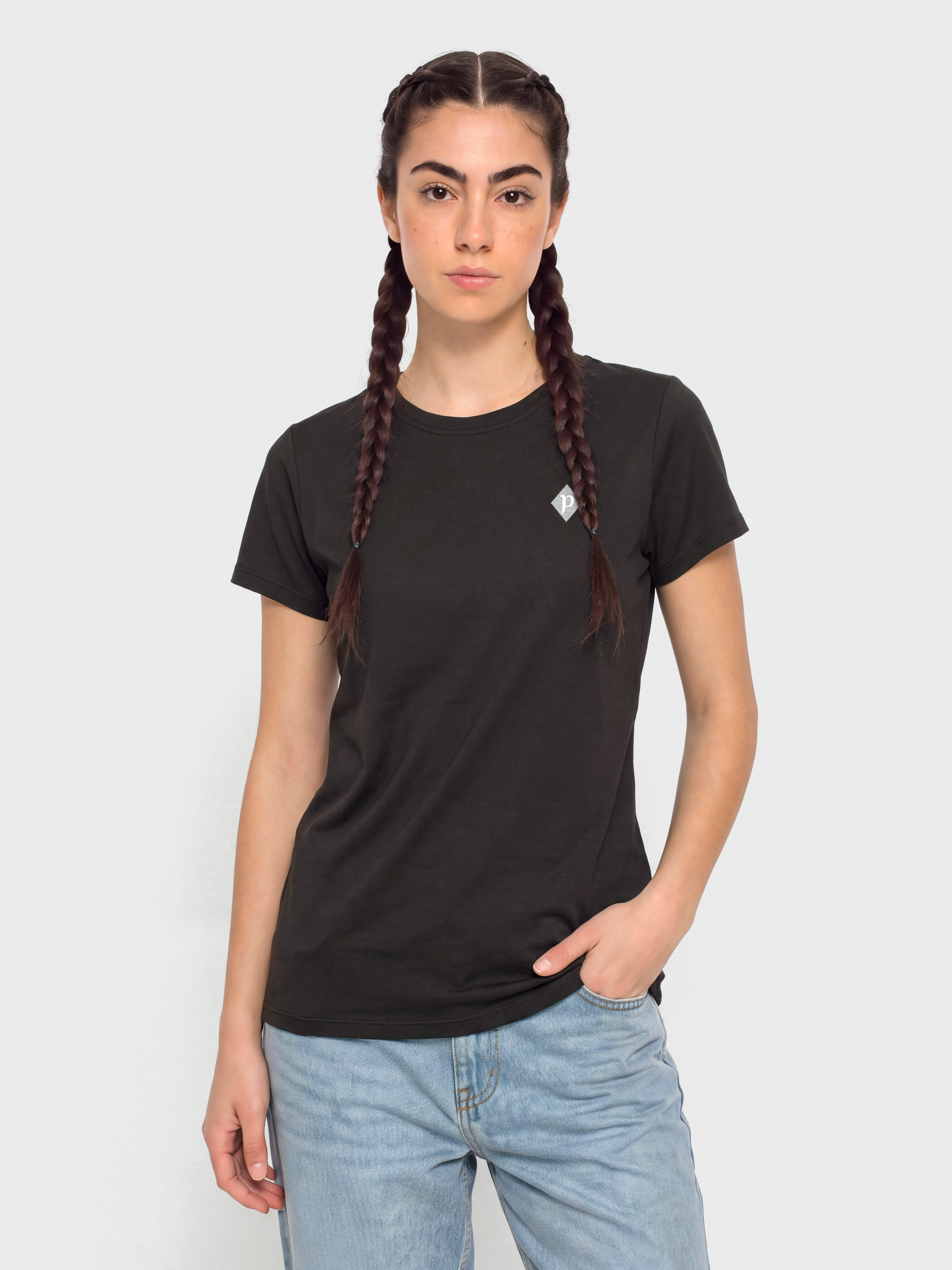 Tricou Patagonia Cap Cool Daily Hut Tripper Wmn (black)