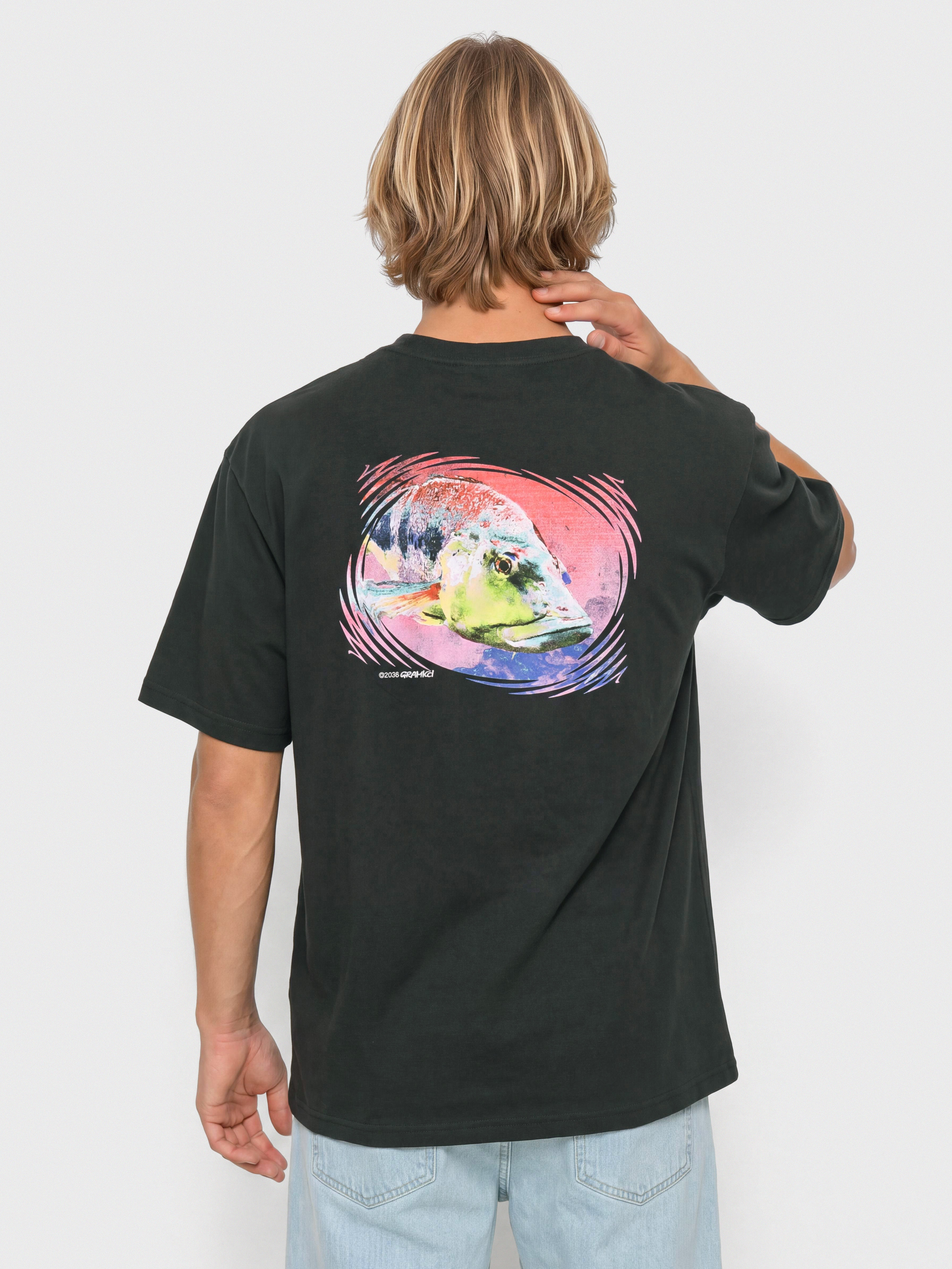 Tricou Gramicci Bass (vintage black)
