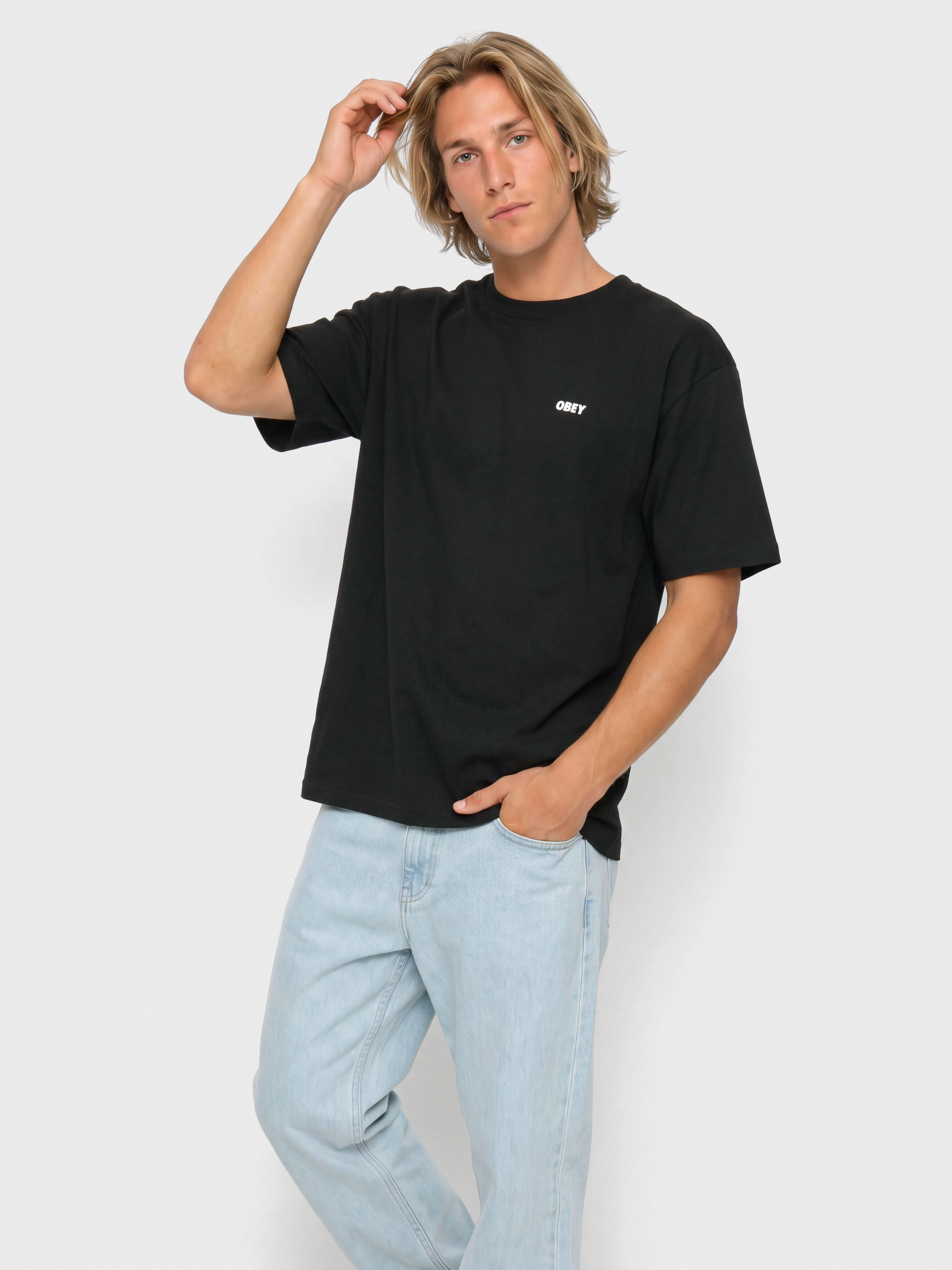 Tricou OBEY Razor (black)