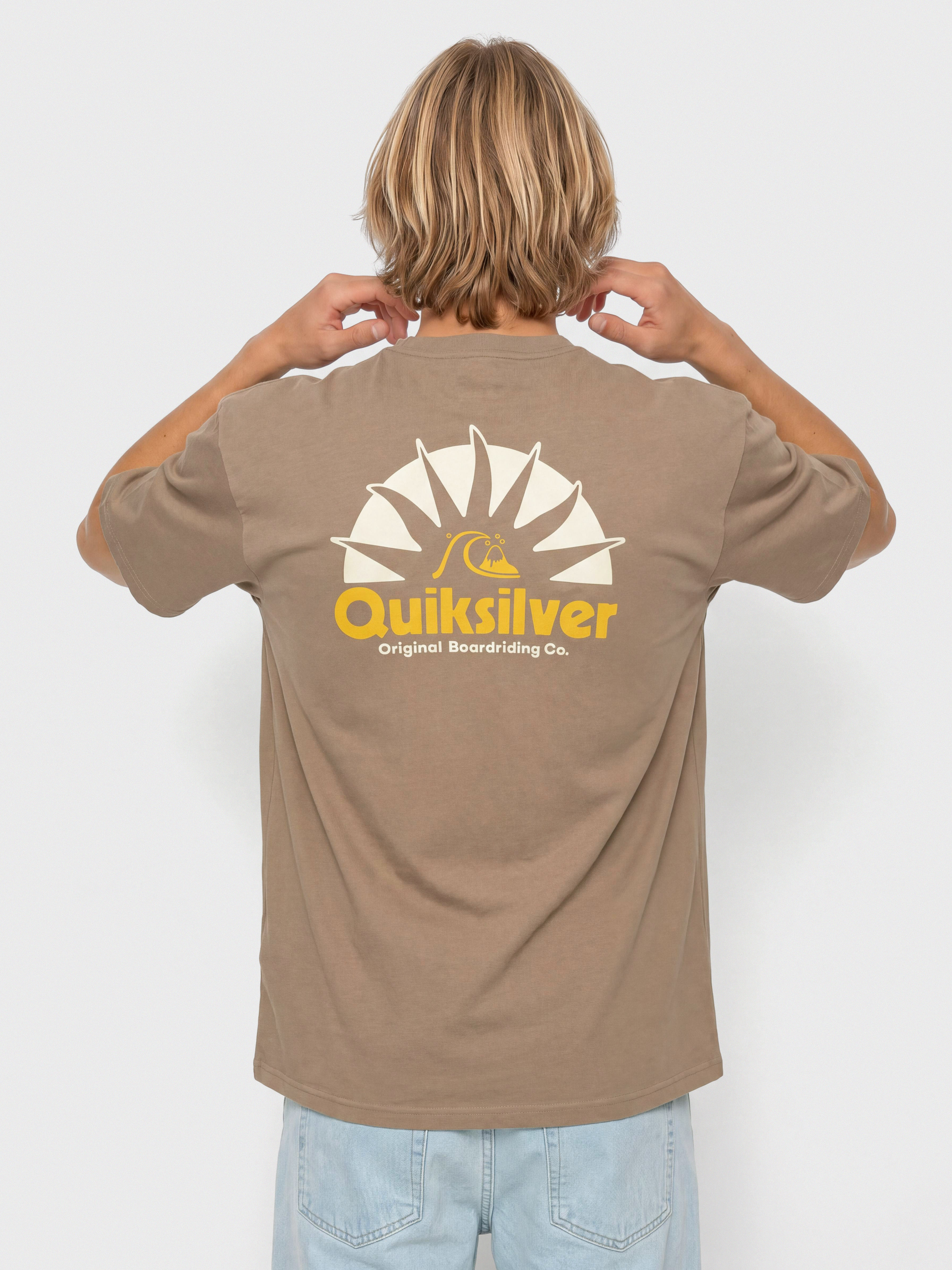 Tricou Quiksilver Evo Rays (pine bark)
