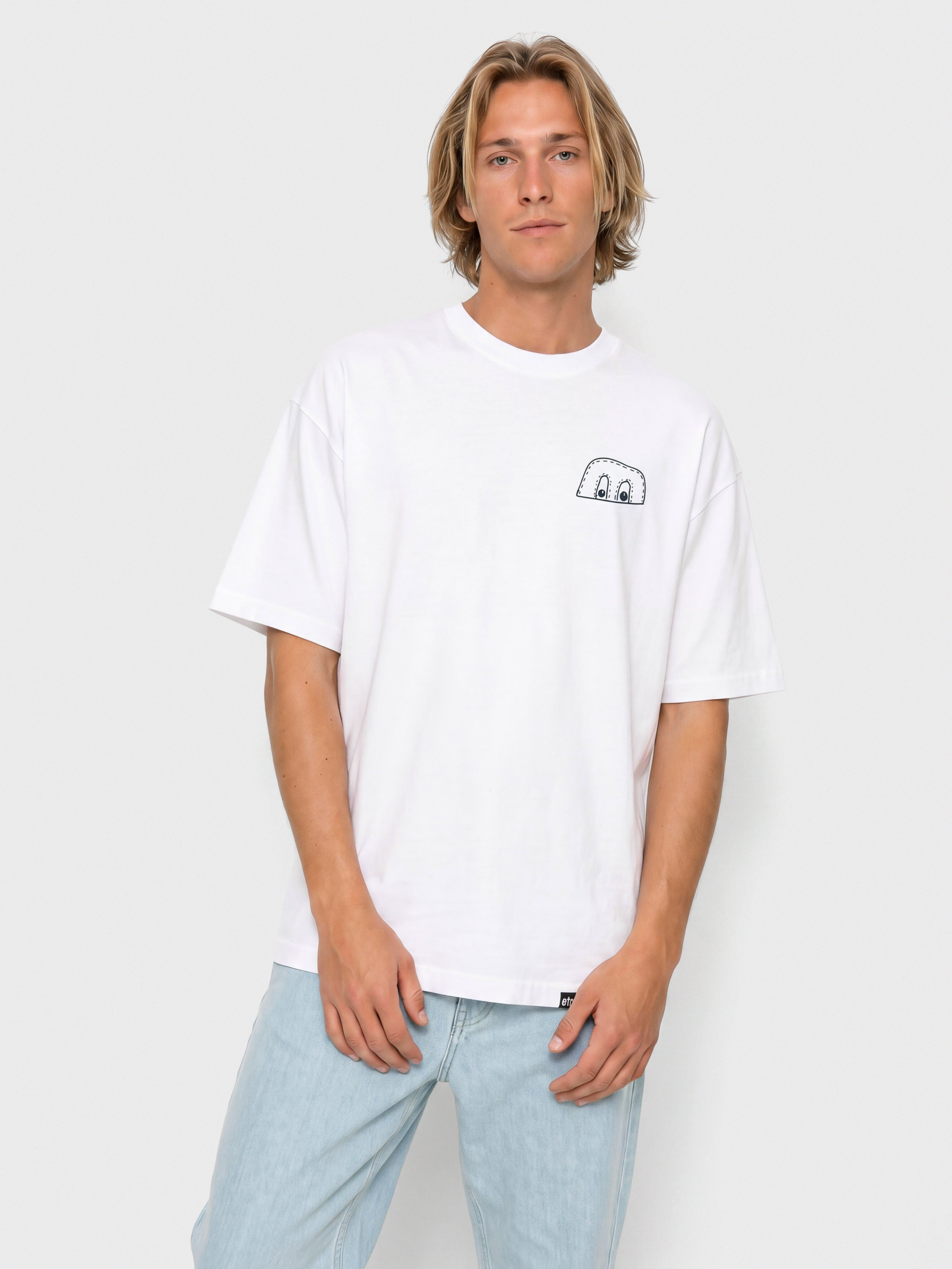 Tricou Etnies Etnies X Fos (white/navy)