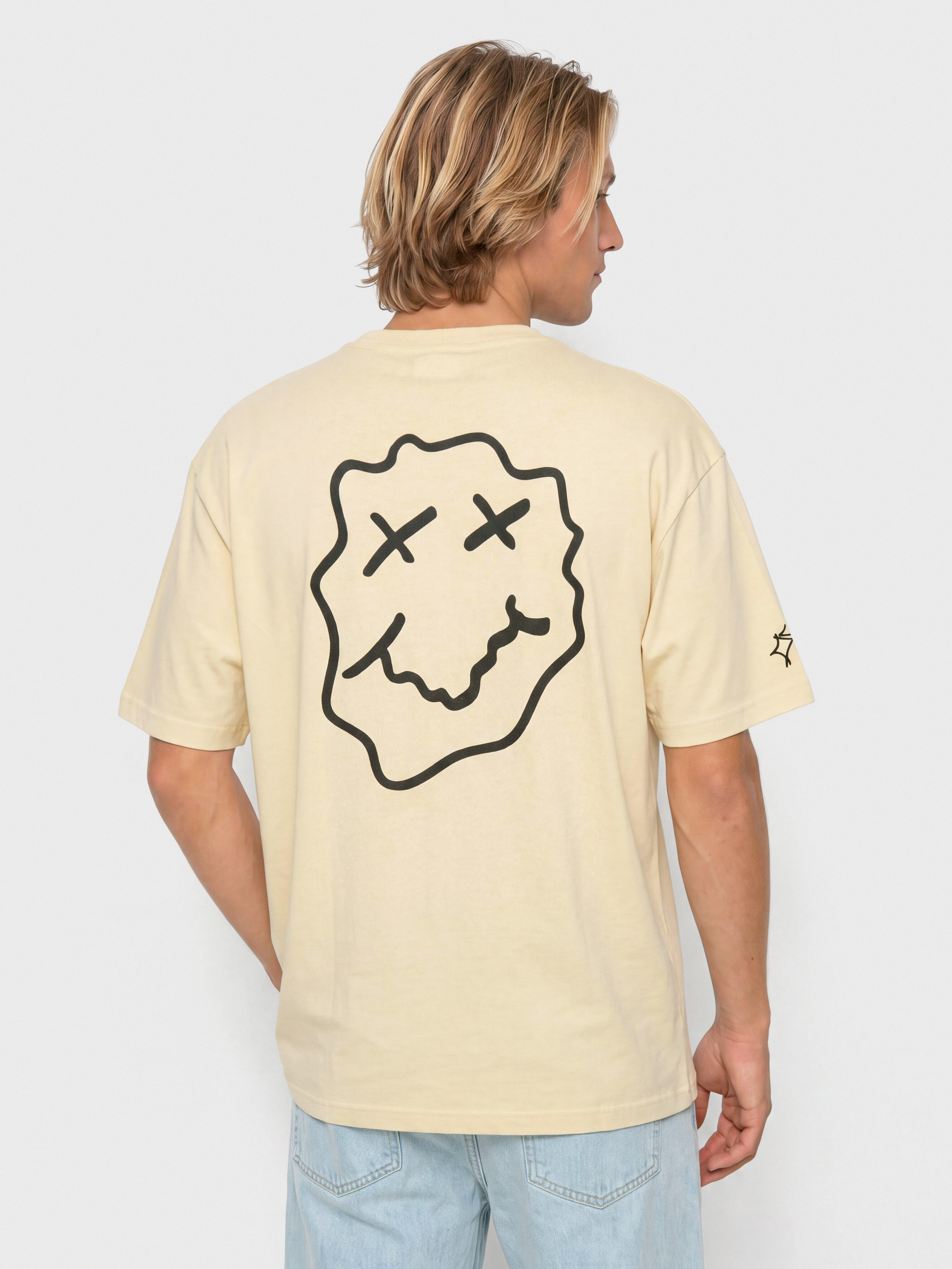 Tricou Hurley Smile (cream)