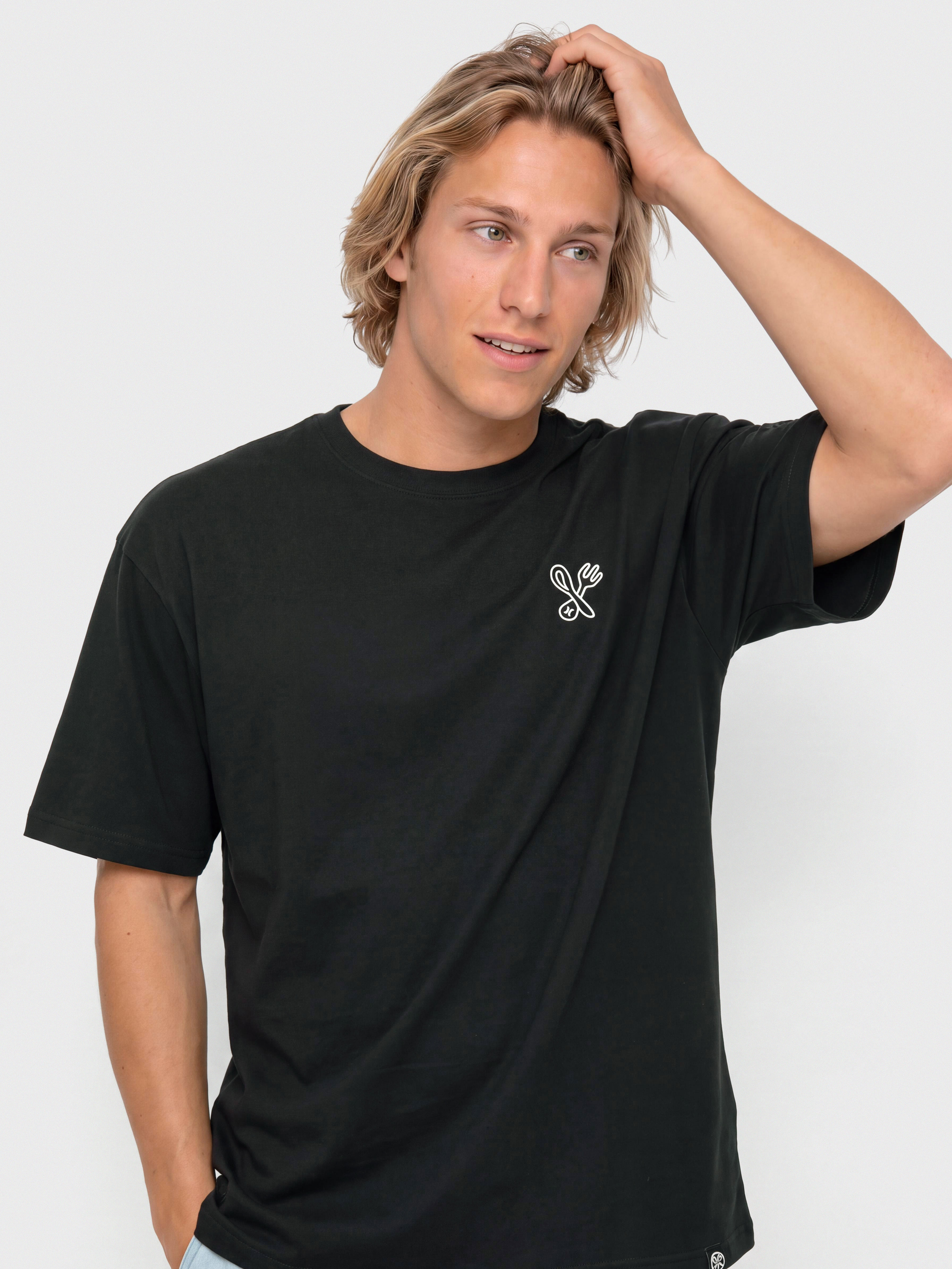 Tricou Hurley Pasta (black)