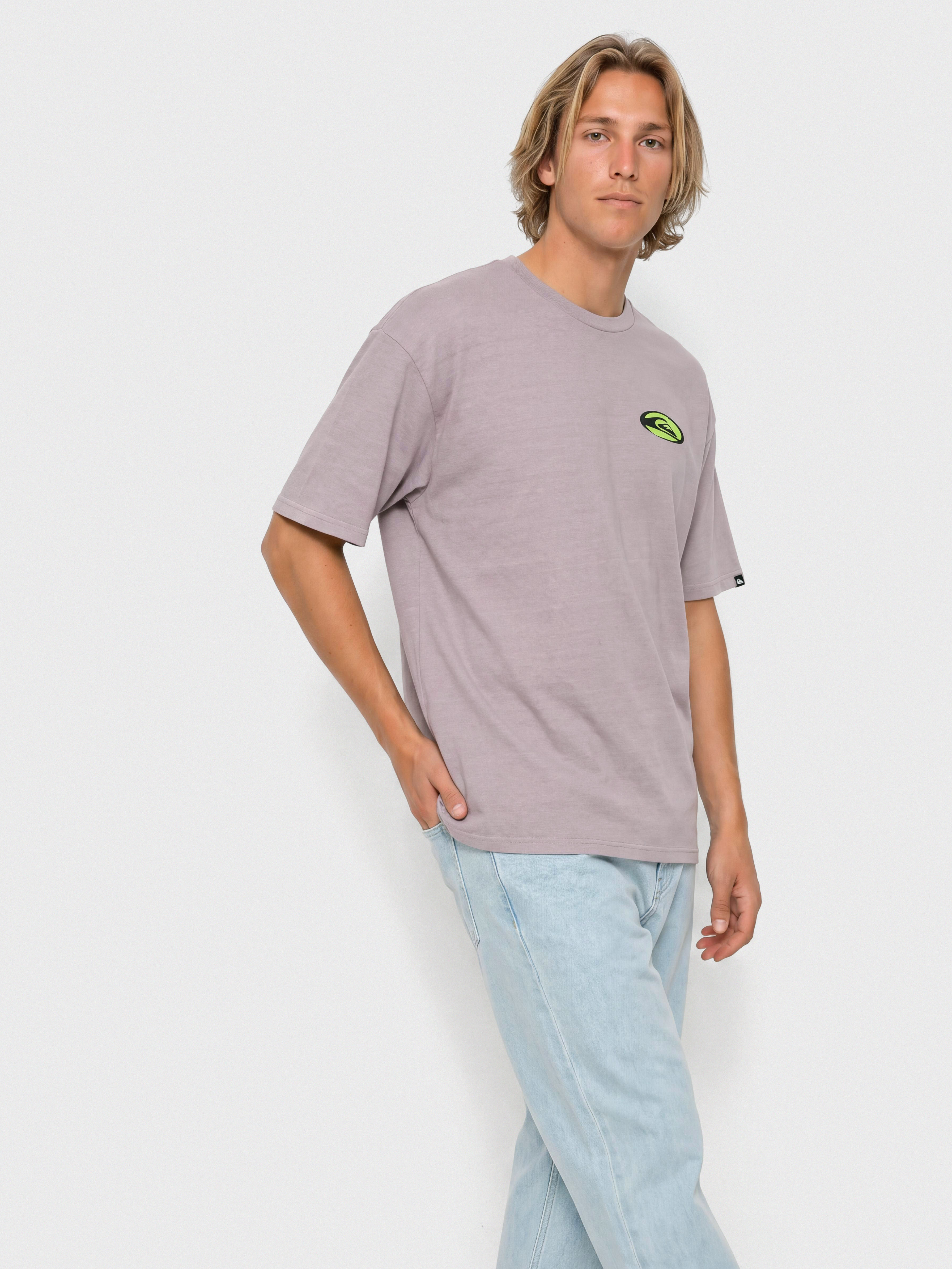 Tricou Quiksilver Harbor (purple ash)