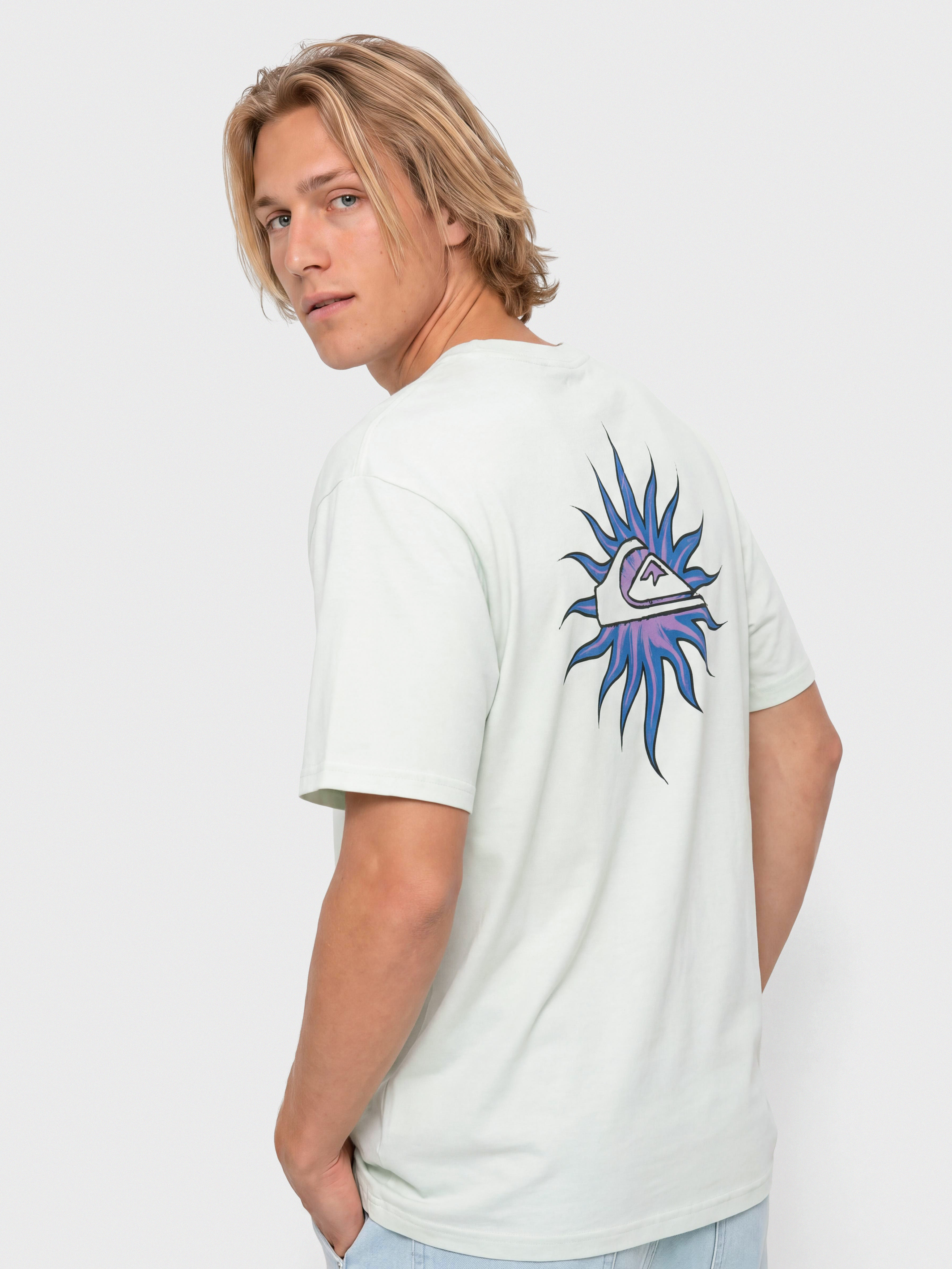 Tricou Quiksilver Flow (ice flow)