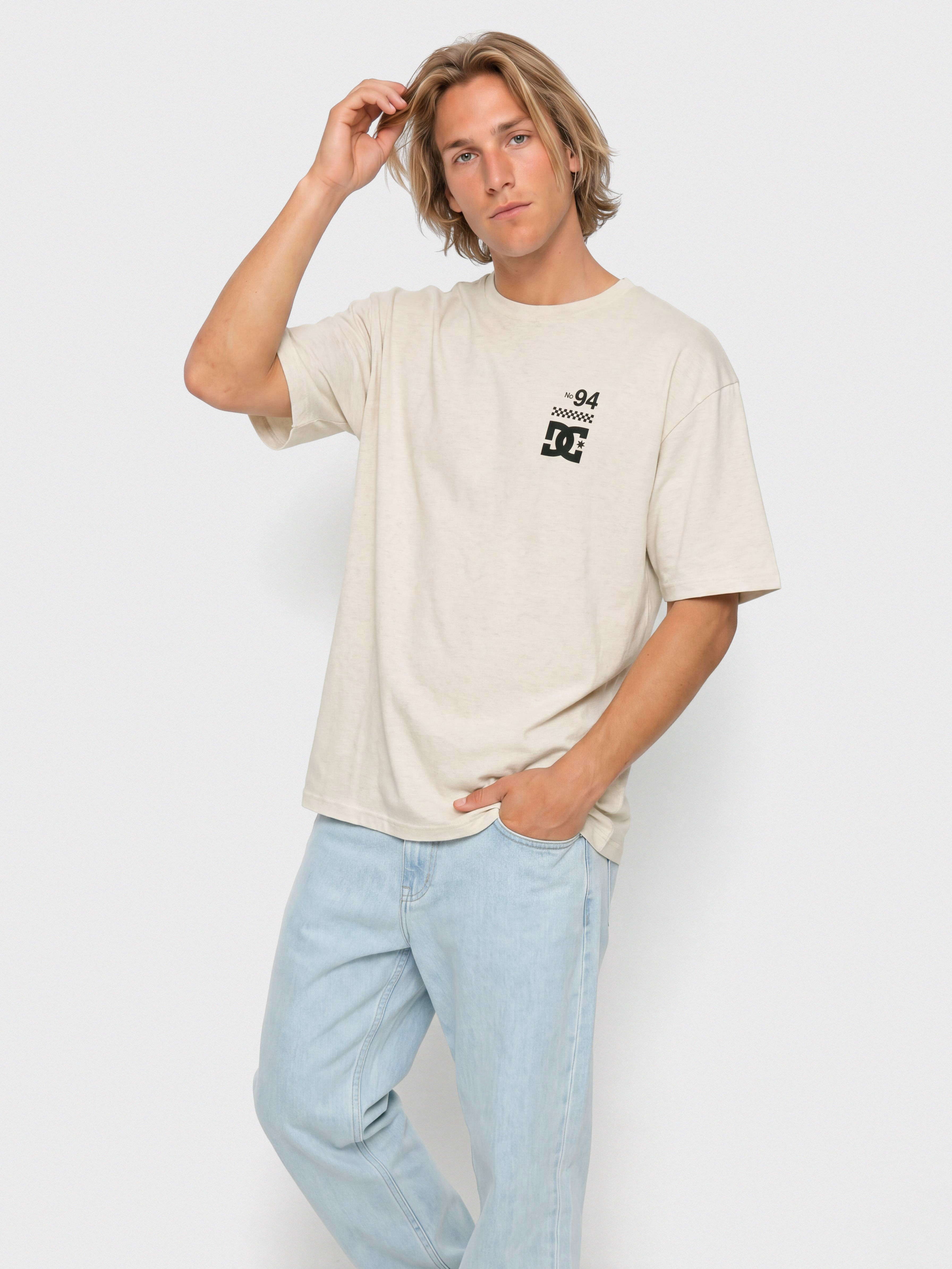 Tricou DC Chopper Hss (oatmeal heather)