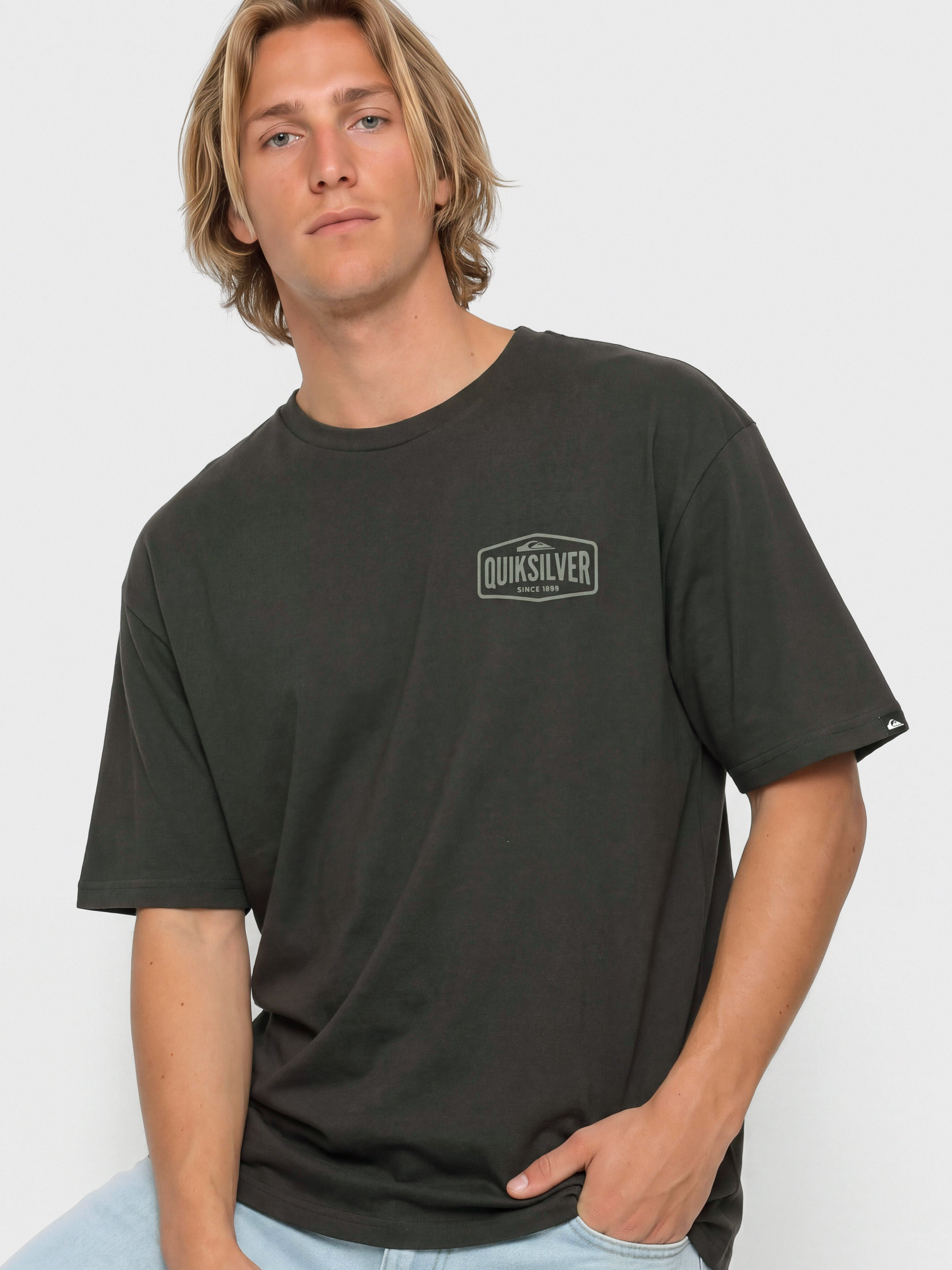 Tricou Quiksilver Ev Surf Garage (tarmac)
