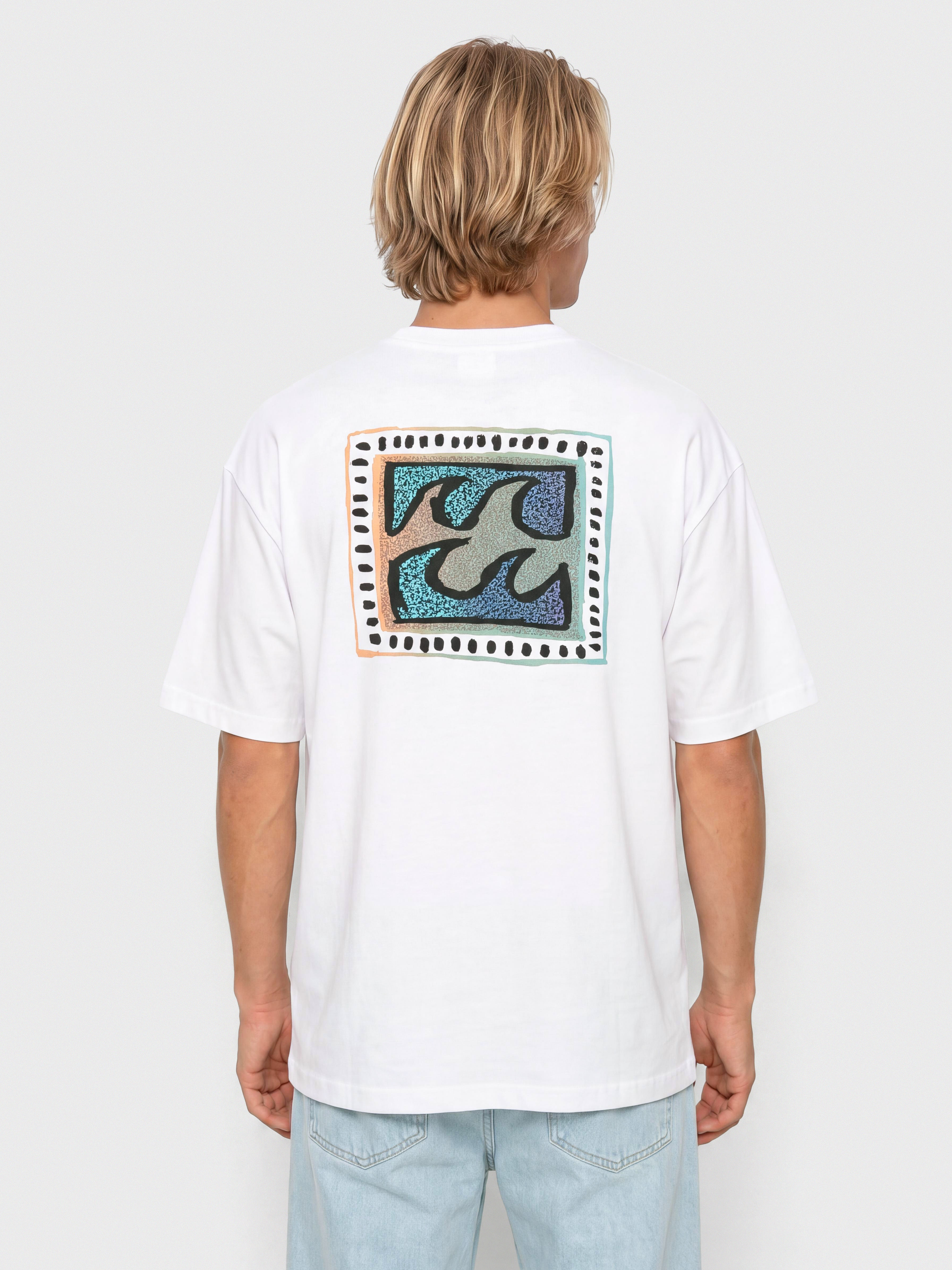 Tricou Billabong Crayon Wave (white)