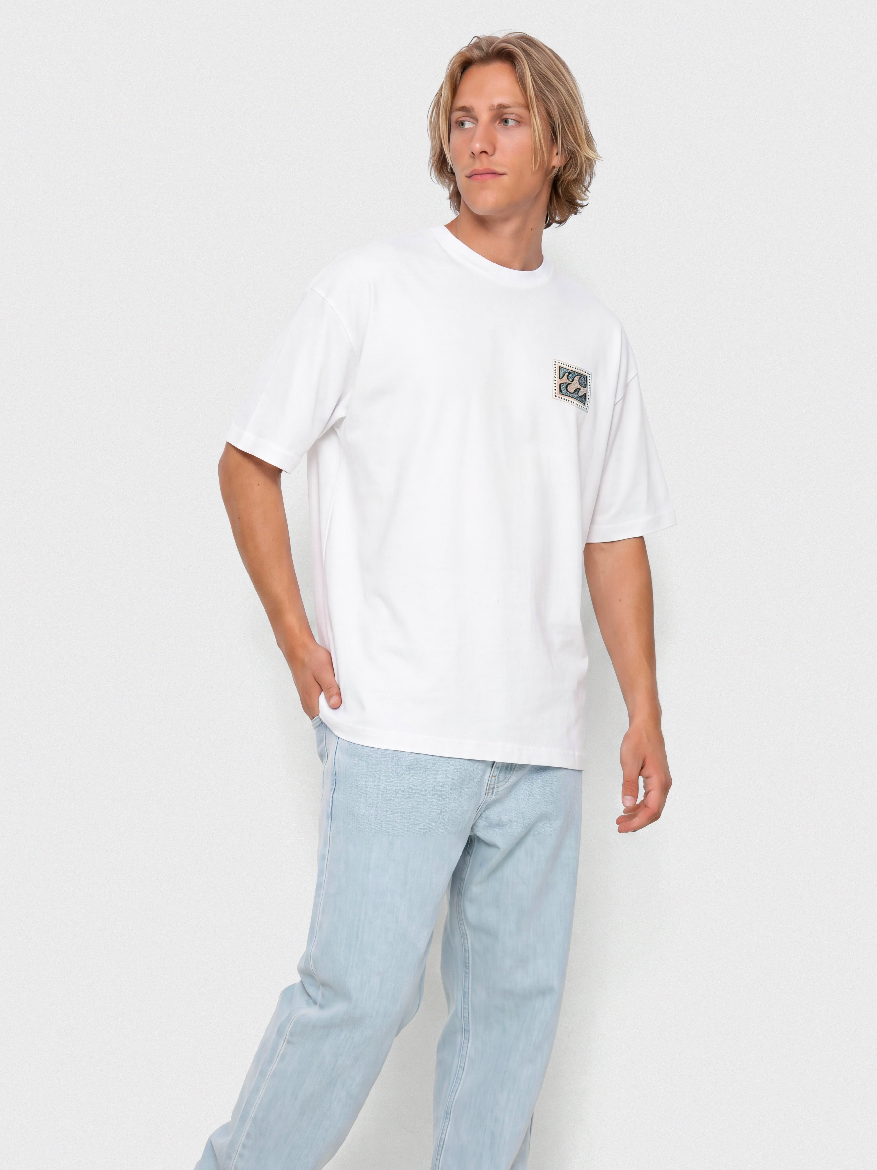 Tricou Billabong Crayon Wave (white)