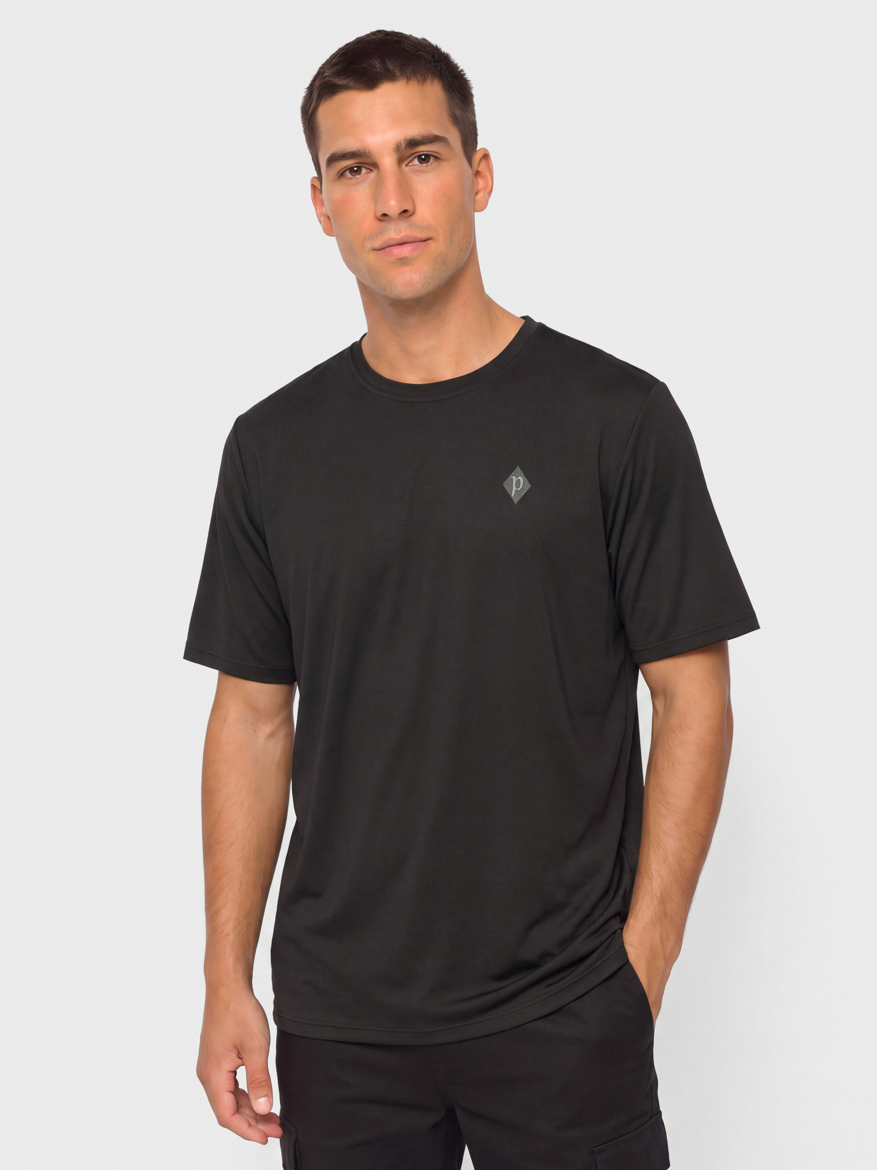 Tricou Patagonia Cap Cool Daily Hut Tripper (black)