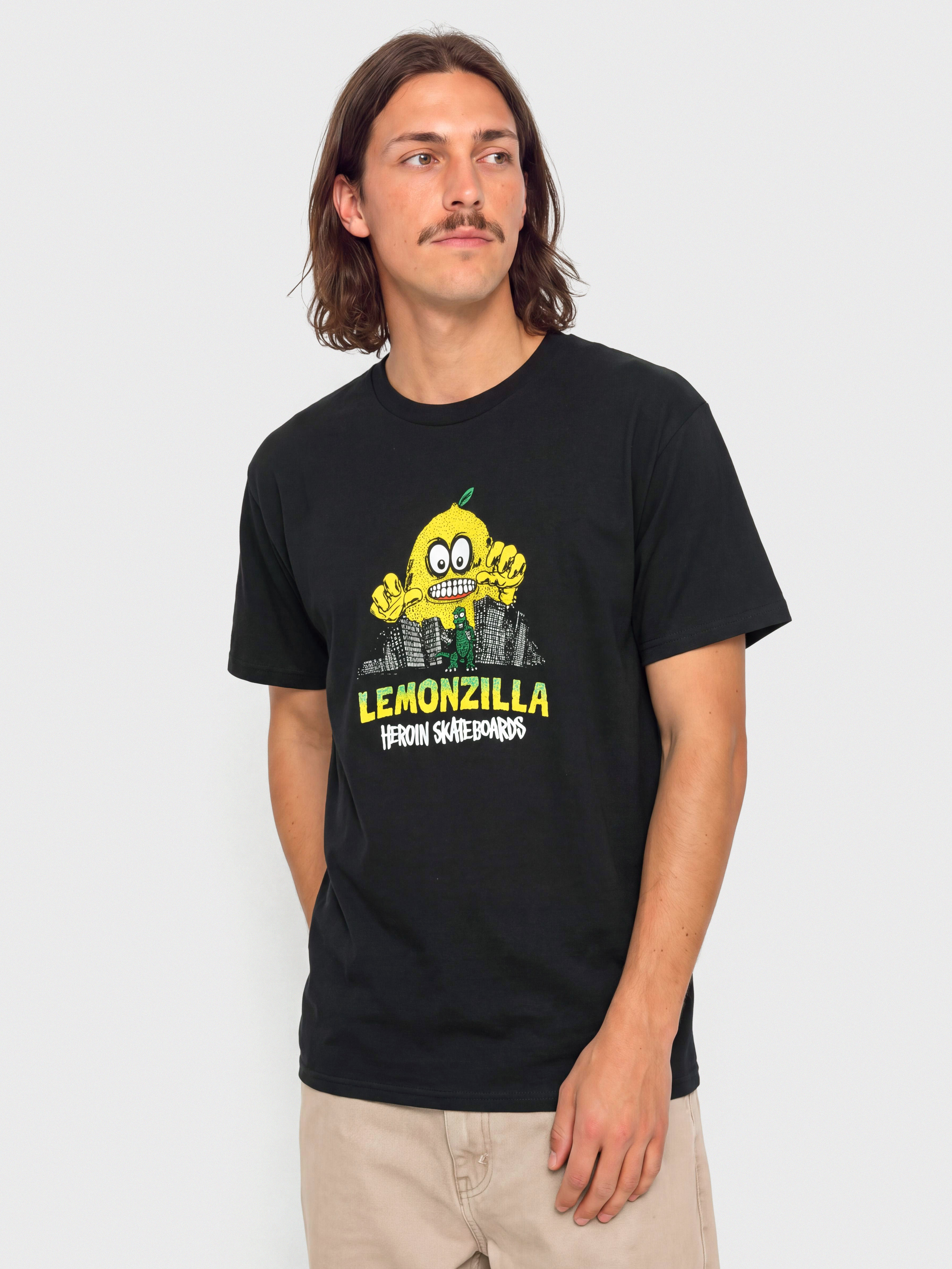 Tricou Heroin Lemonzilla (black)