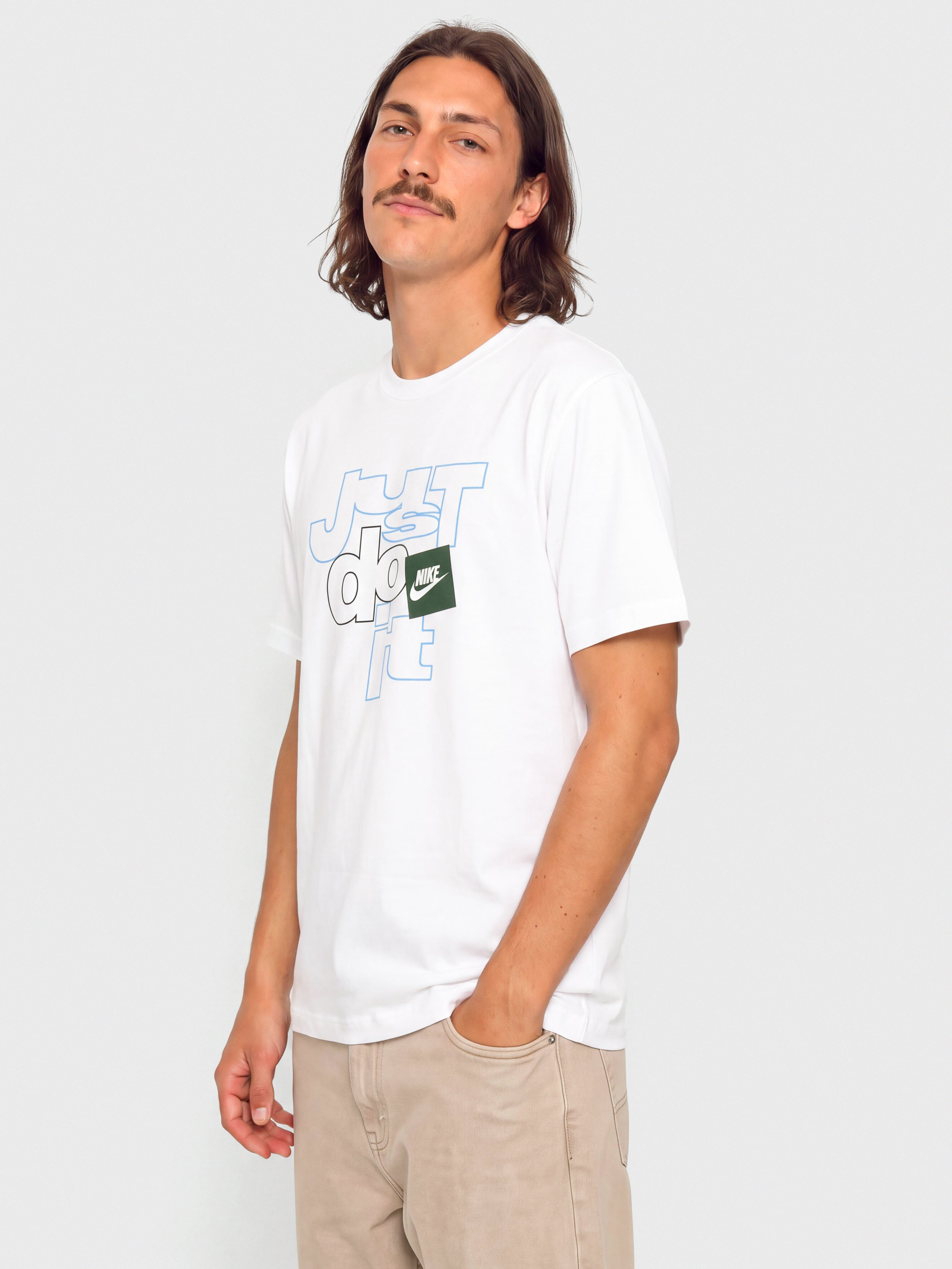Tricou Nike SB Just Do It (white)