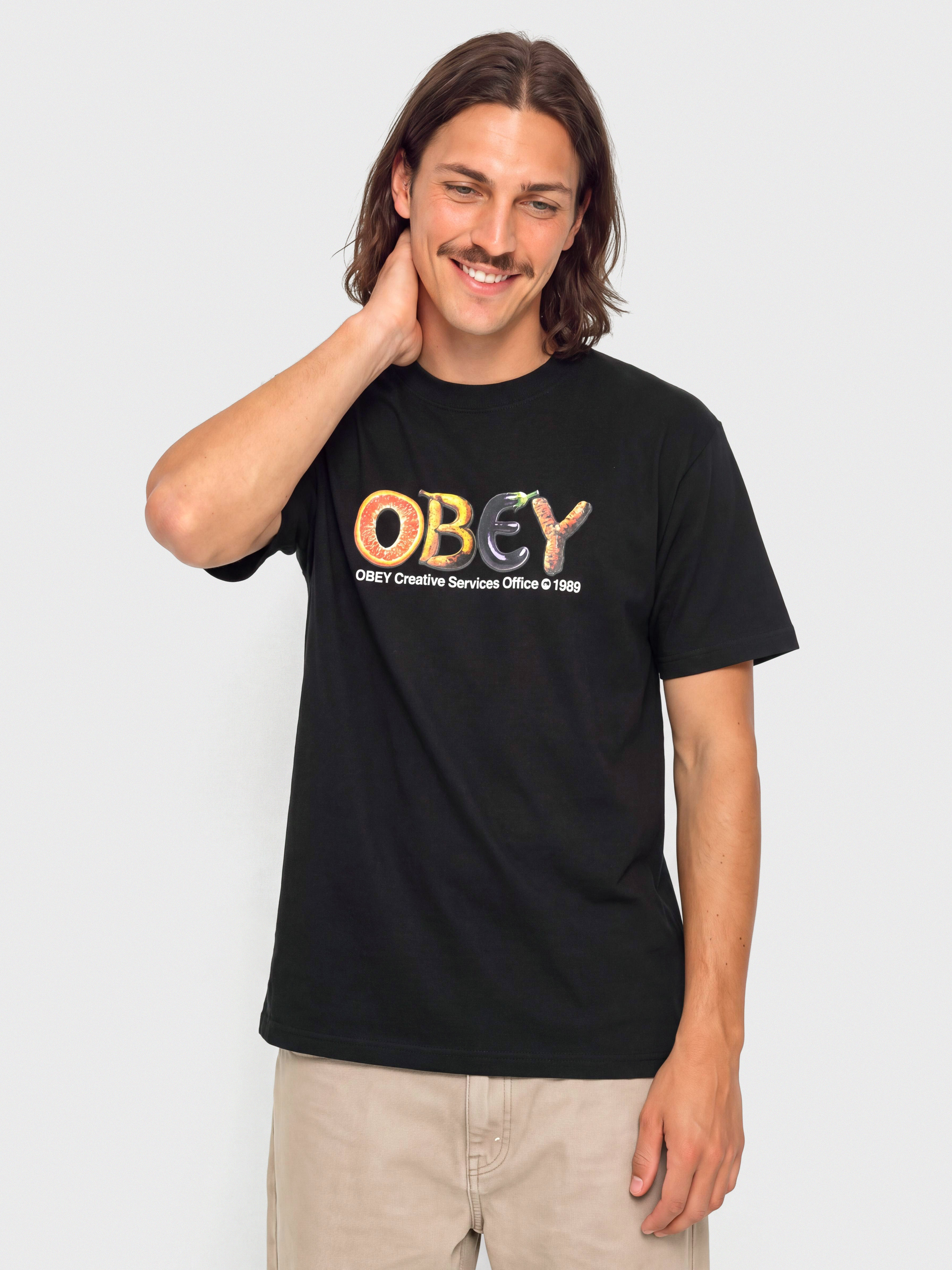 Tricou OBEY Creative Services Office (black)