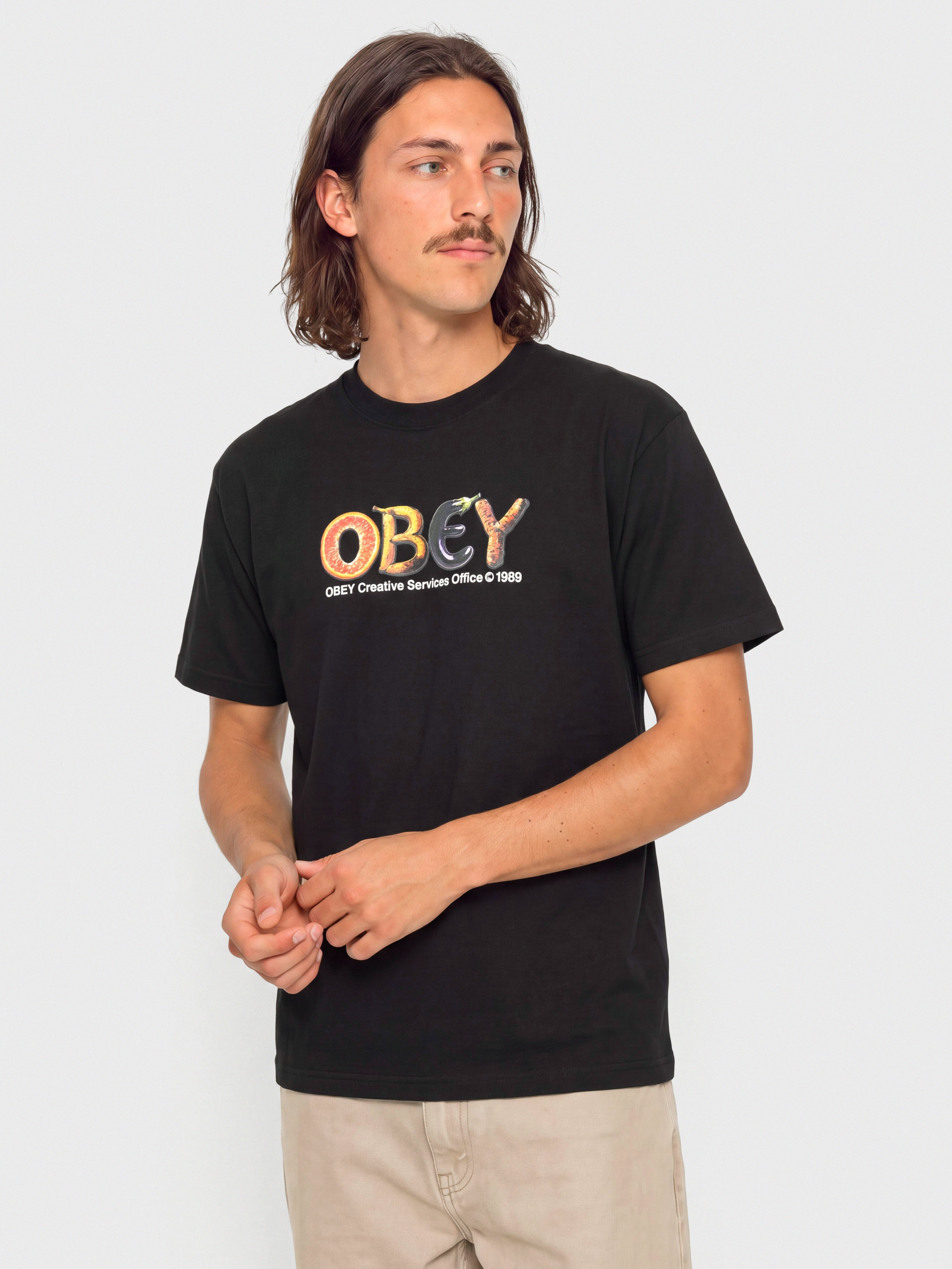 Tricou OBEY Creative Services Office (black)