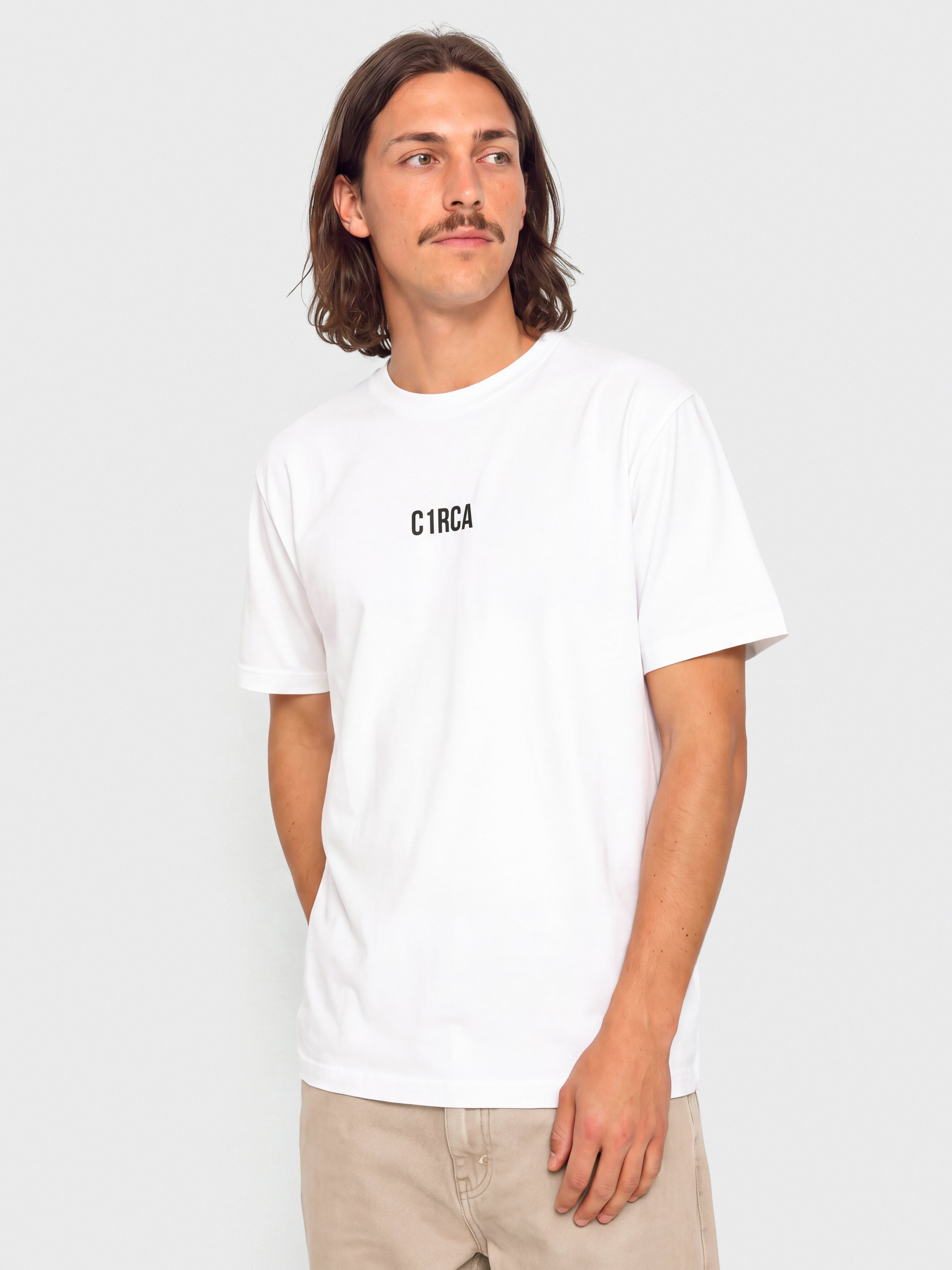 Tricou Circa Mini Os Type (white/black)