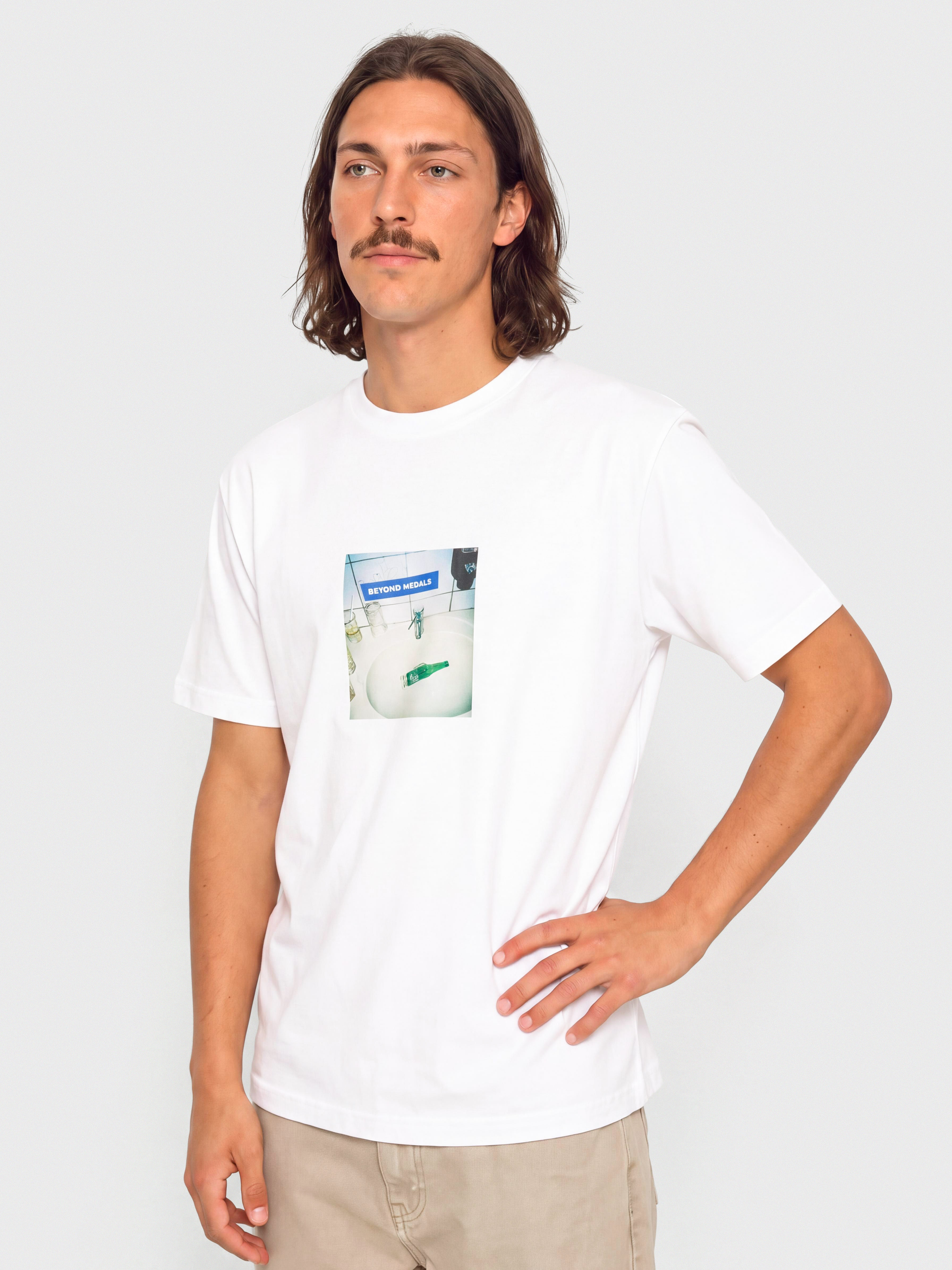 Tricou Beyond Medals Bottle (white)