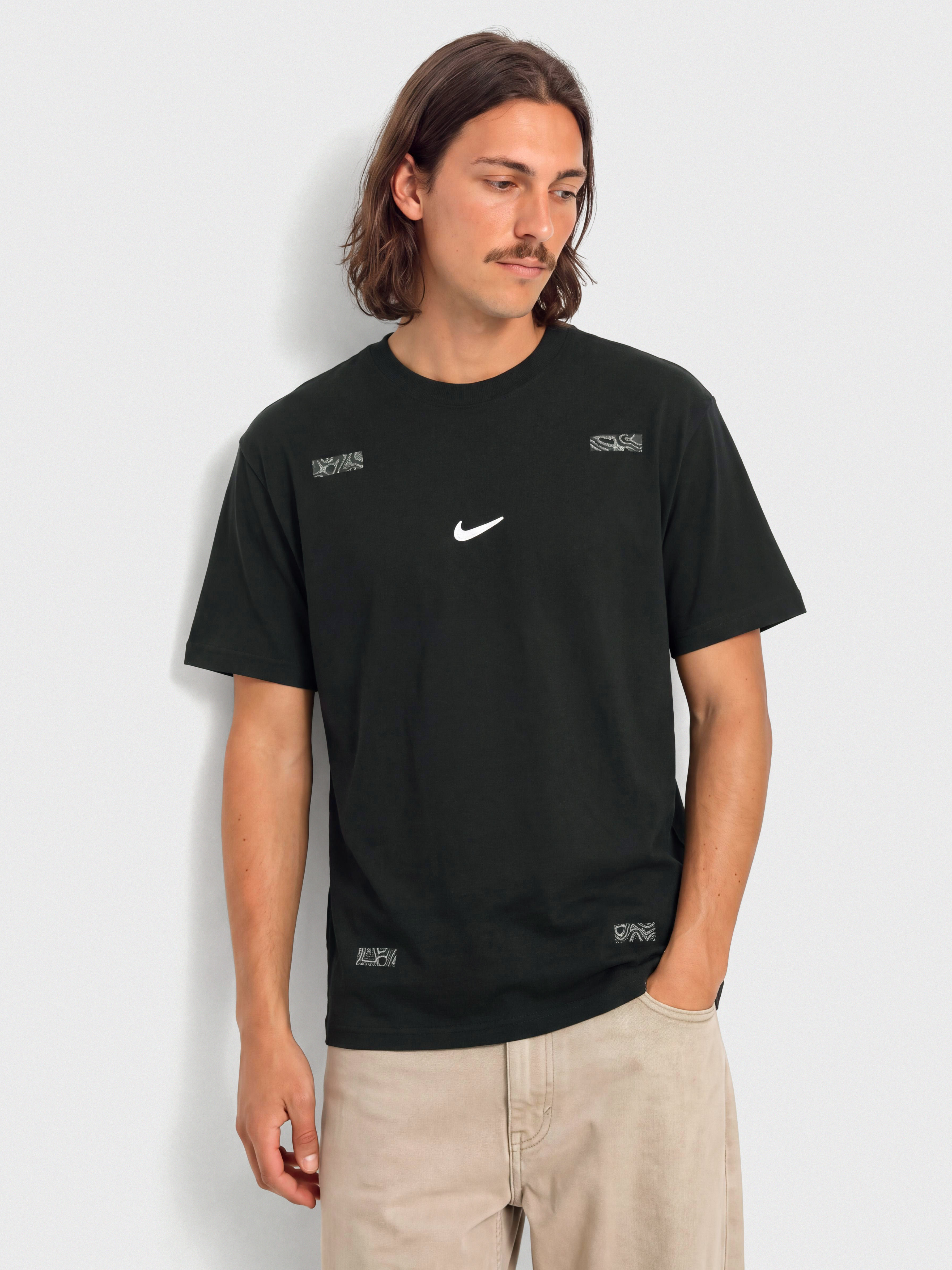 Tricou Nike SB Front Swoosh (black)