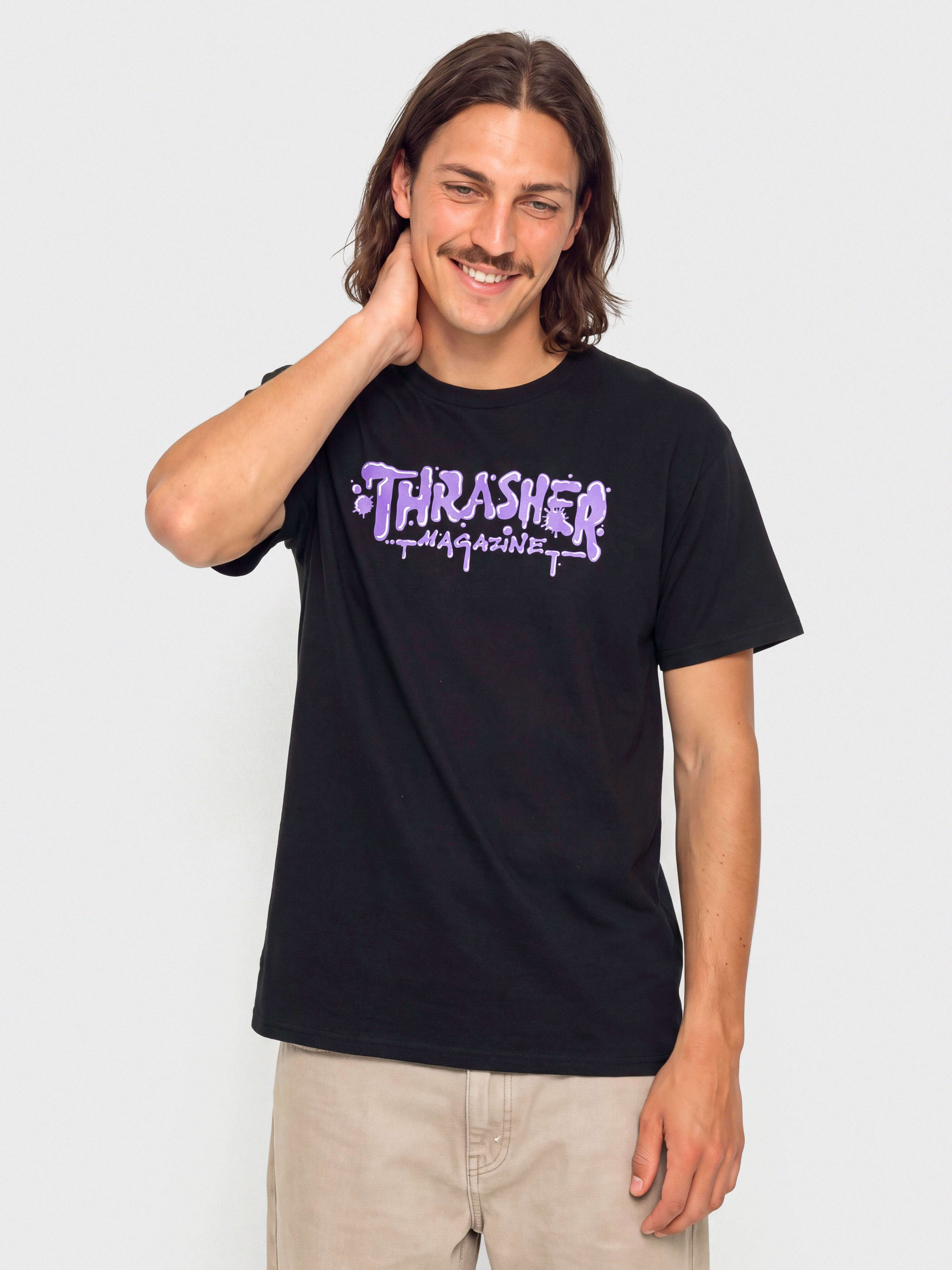 Tricou Thrasher Wet (paint black)
