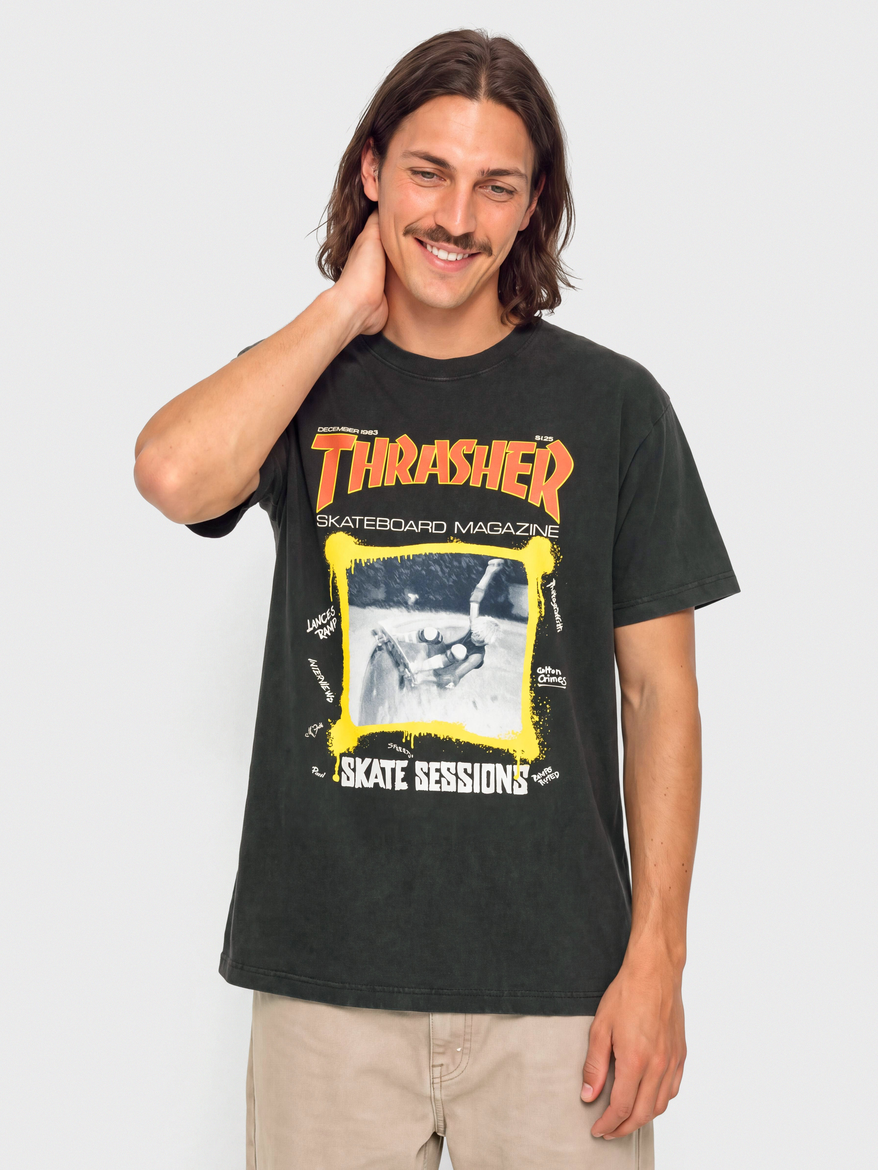 Tricou Thrasher December 1983 (vintage black)