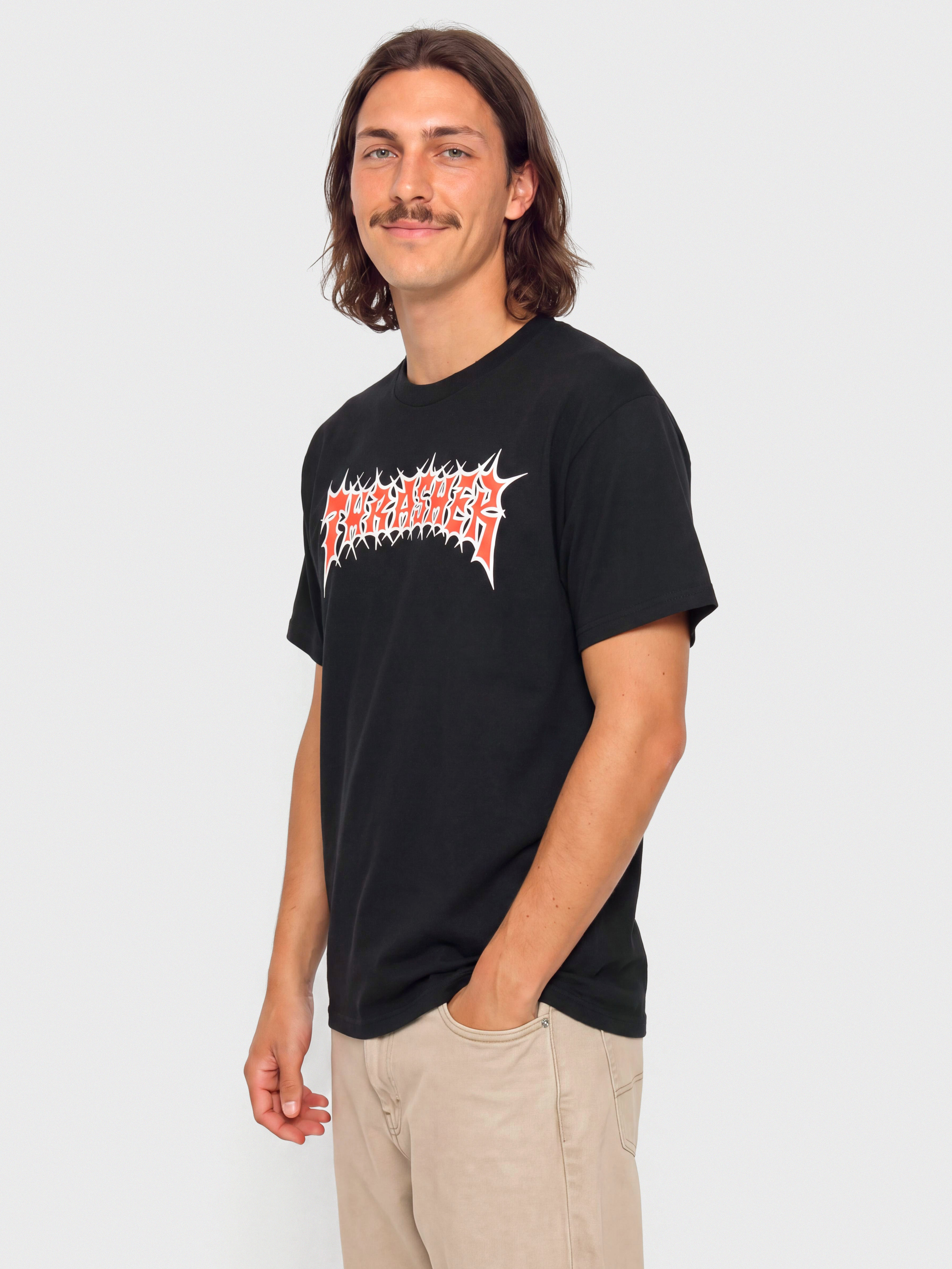 Tricou Thrasher Spikey (black)
