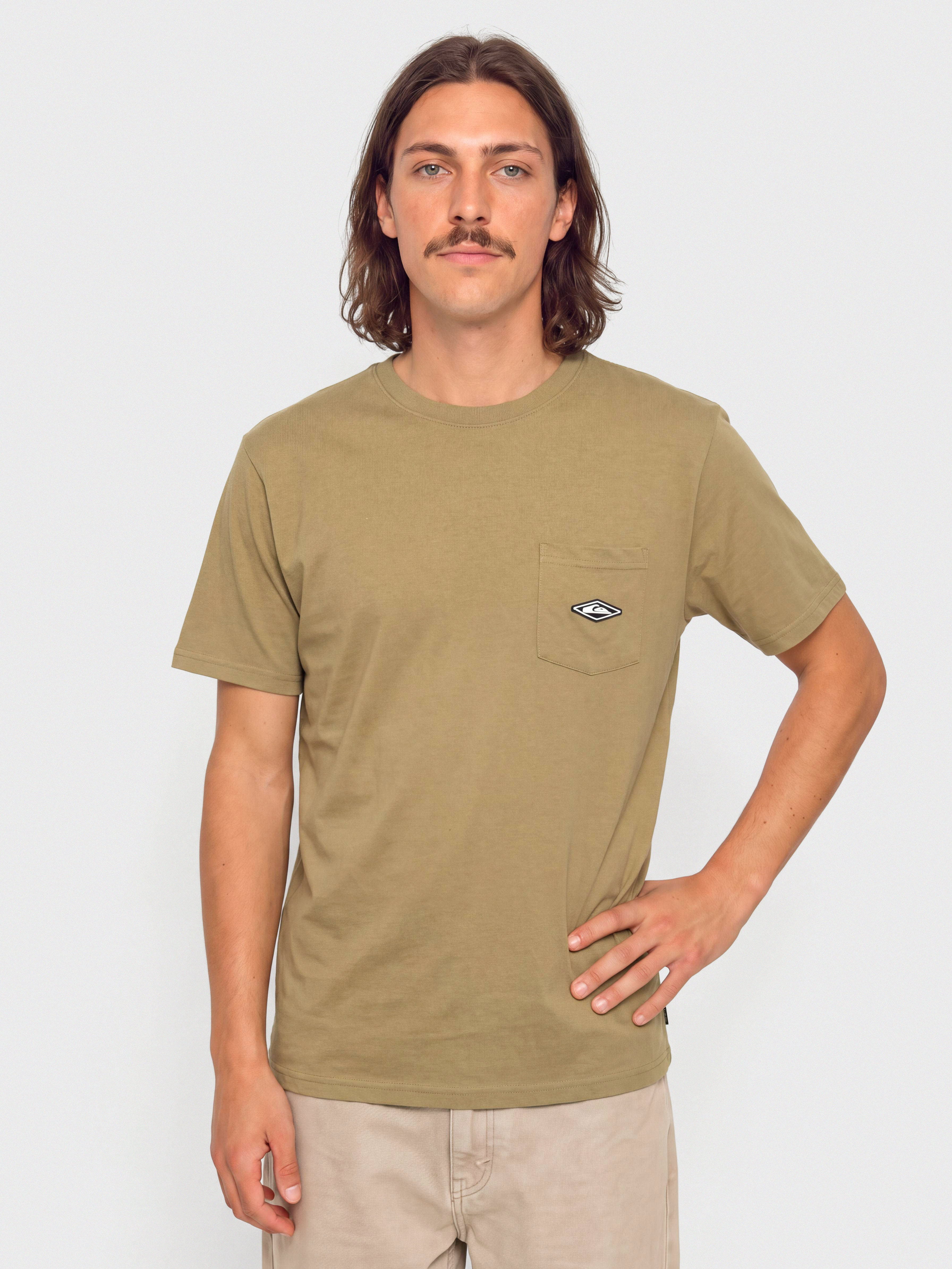 Tricou Quiksilver Diamond Pocket (elmwood)