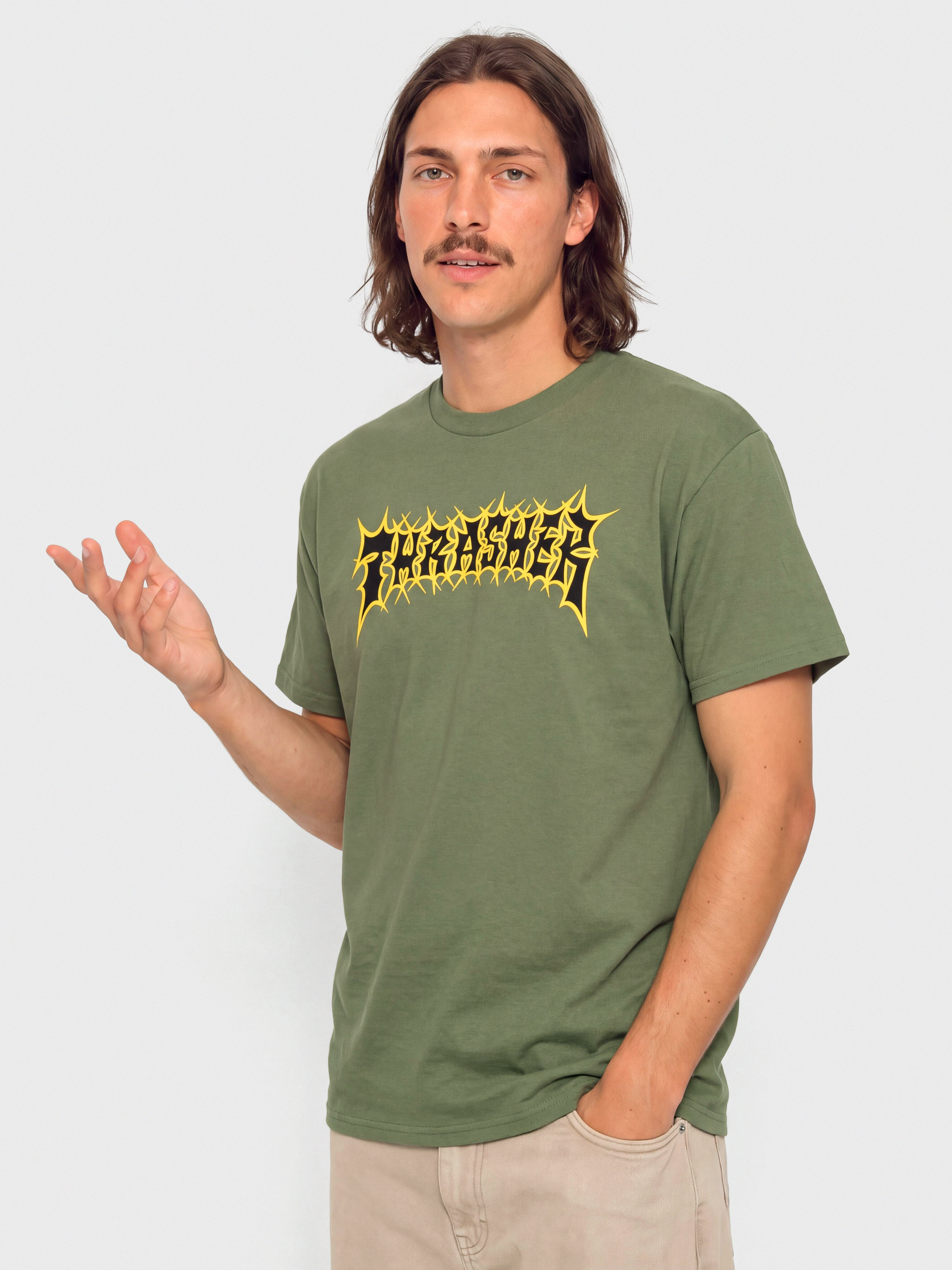 Tricou Thrasher Spikey (military green)