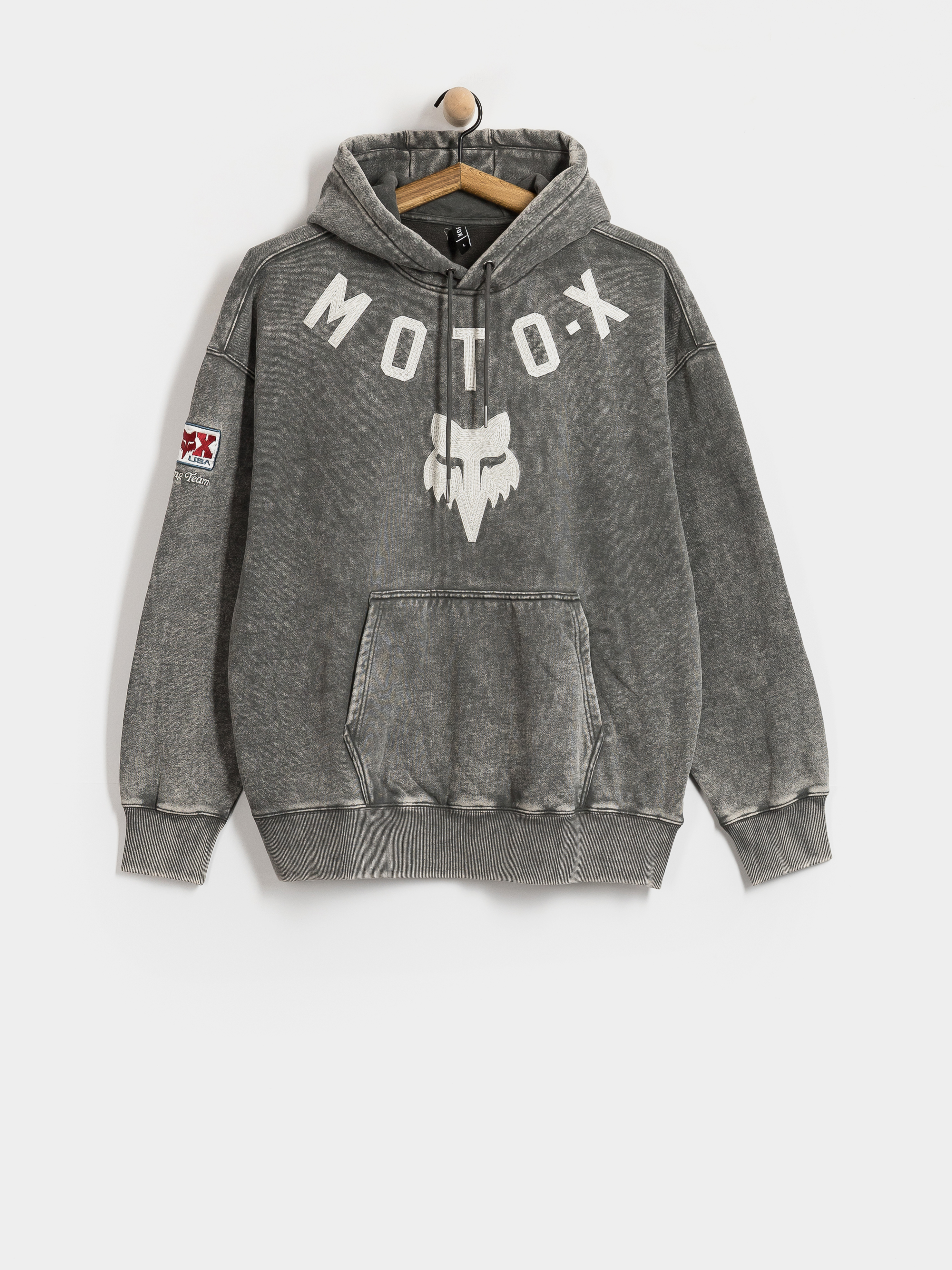Hanorac cu glugă Fox Moto X Heavyweight HD (dark shadow)