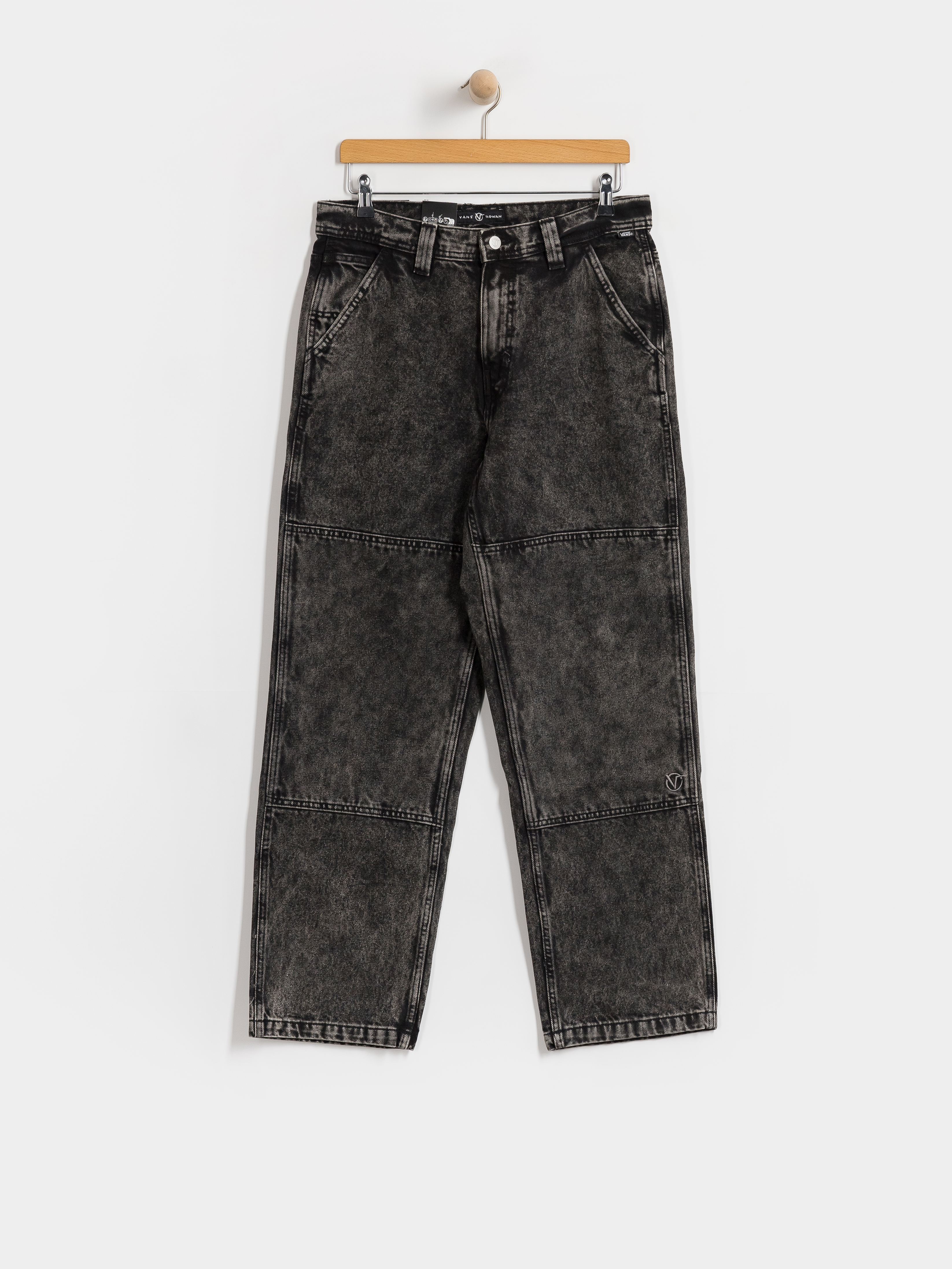 Pantaloni Vans X Rowan Double Knee (stonewash black)
