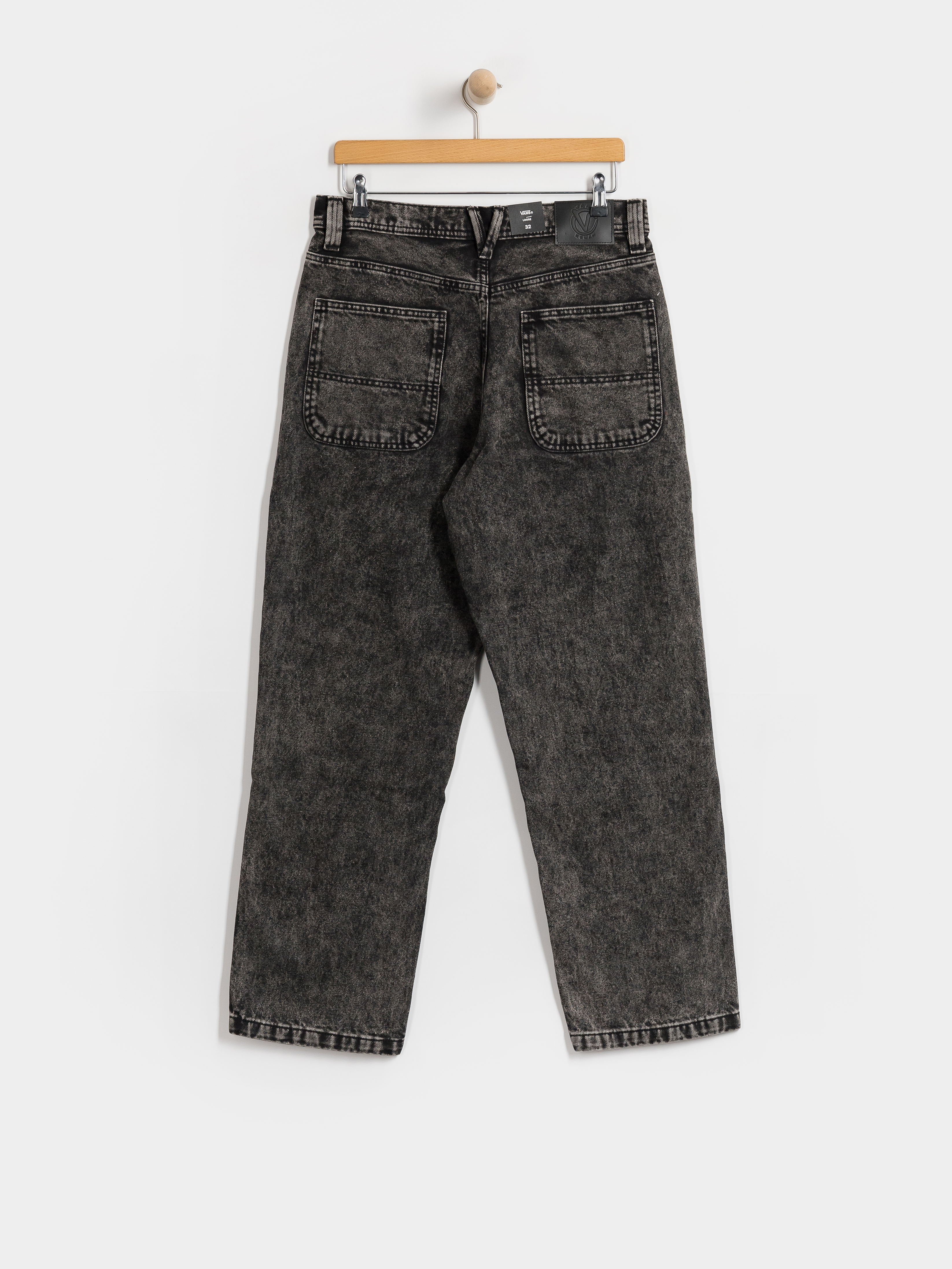 Pantaloni Vans X Rowan Double Knee (stonewash black)