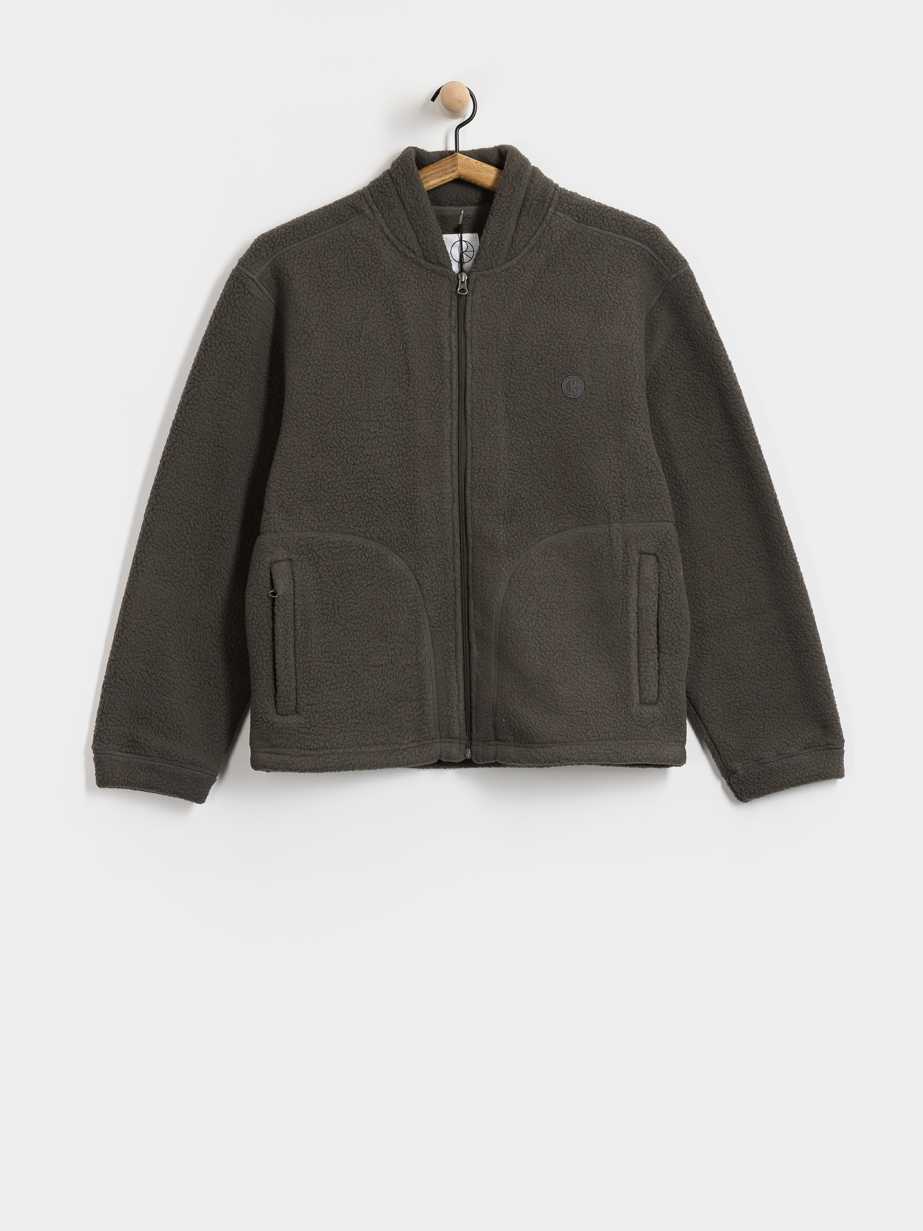 Geacă Polar Skate Roman Fleece (dirty black)