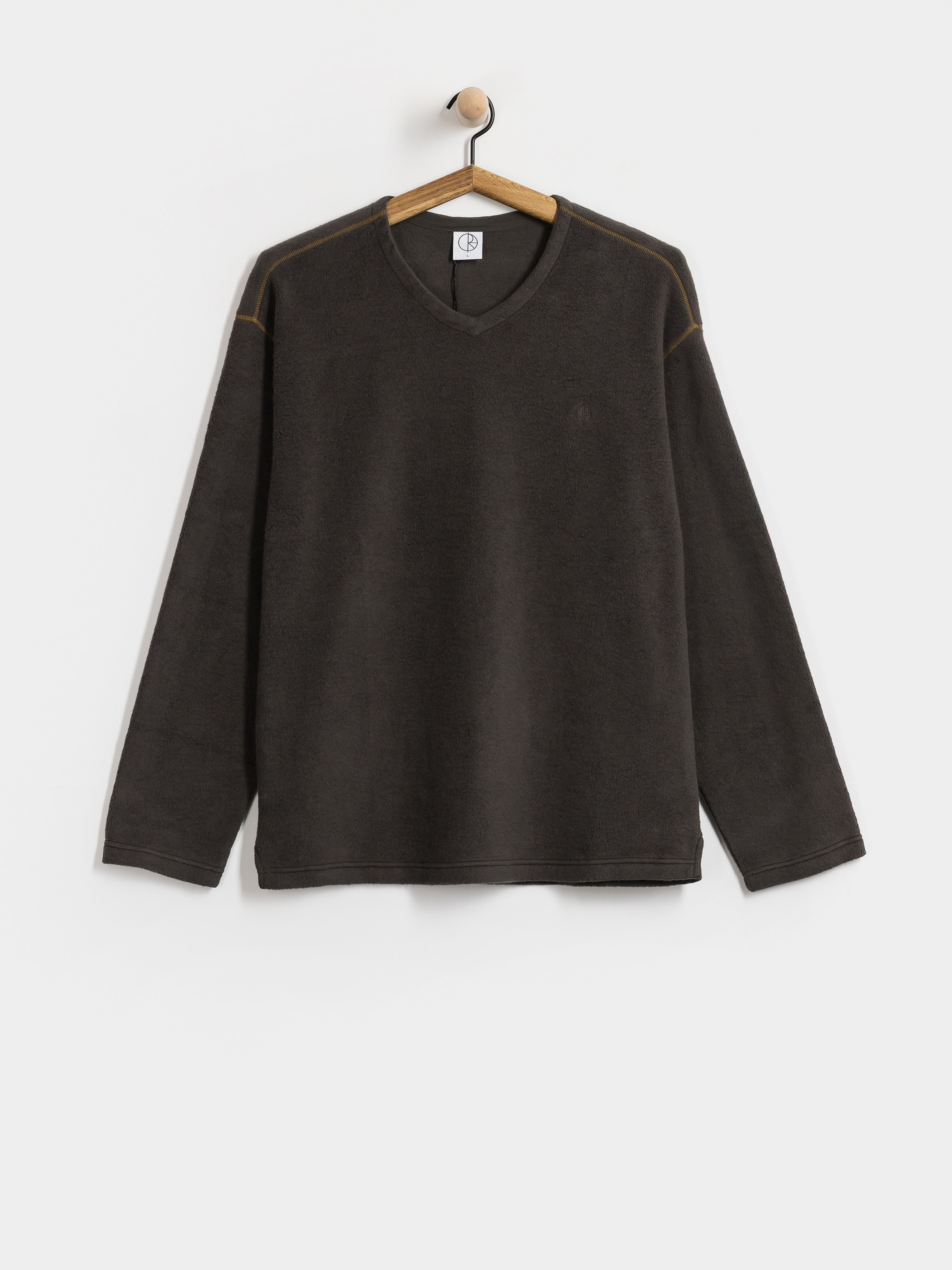 Hanorac din fleece Polar Skate Scott (dirty black)