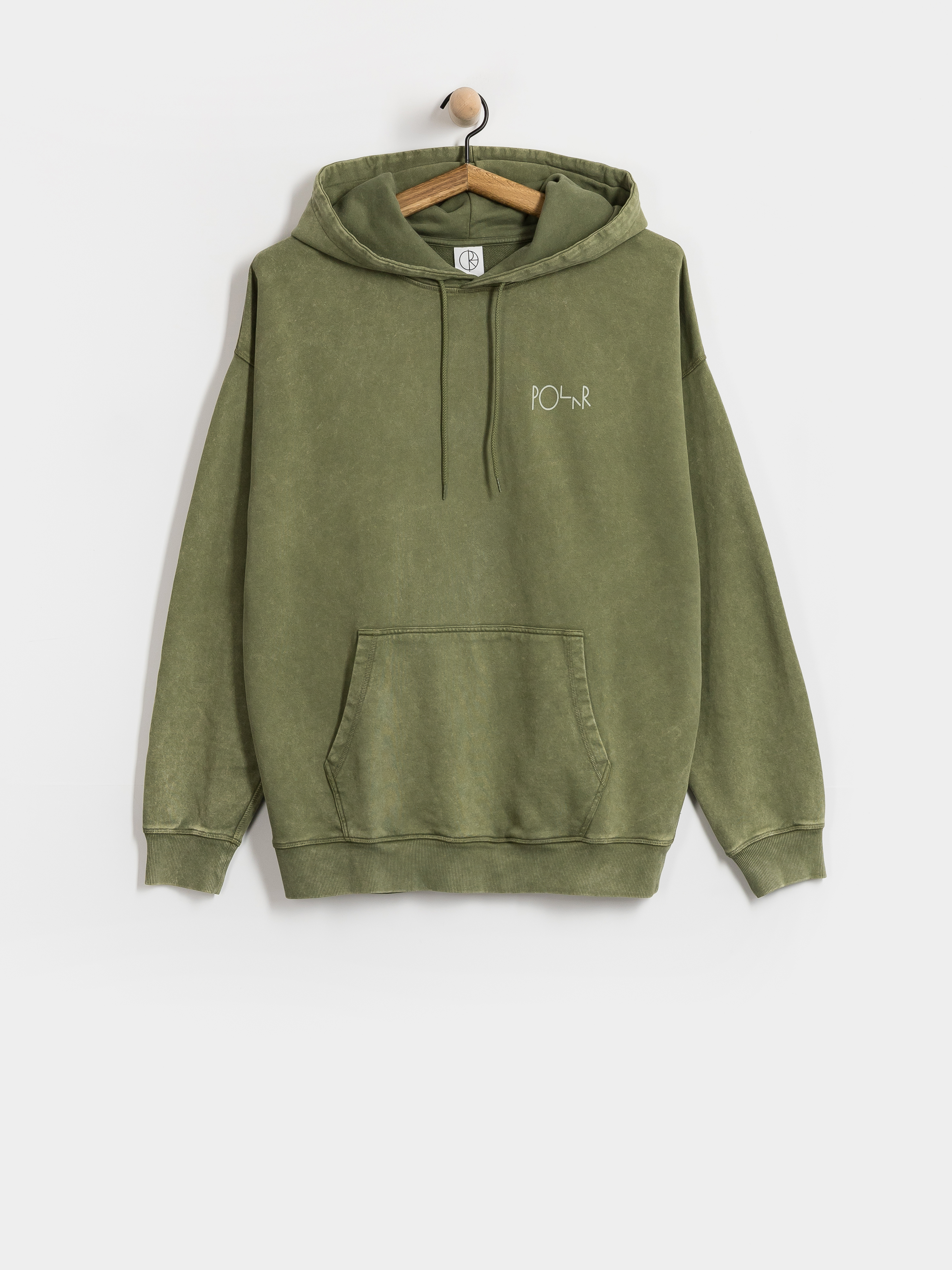 Hanorac cu glugă Polar Skate Fade Frank HD (army green)