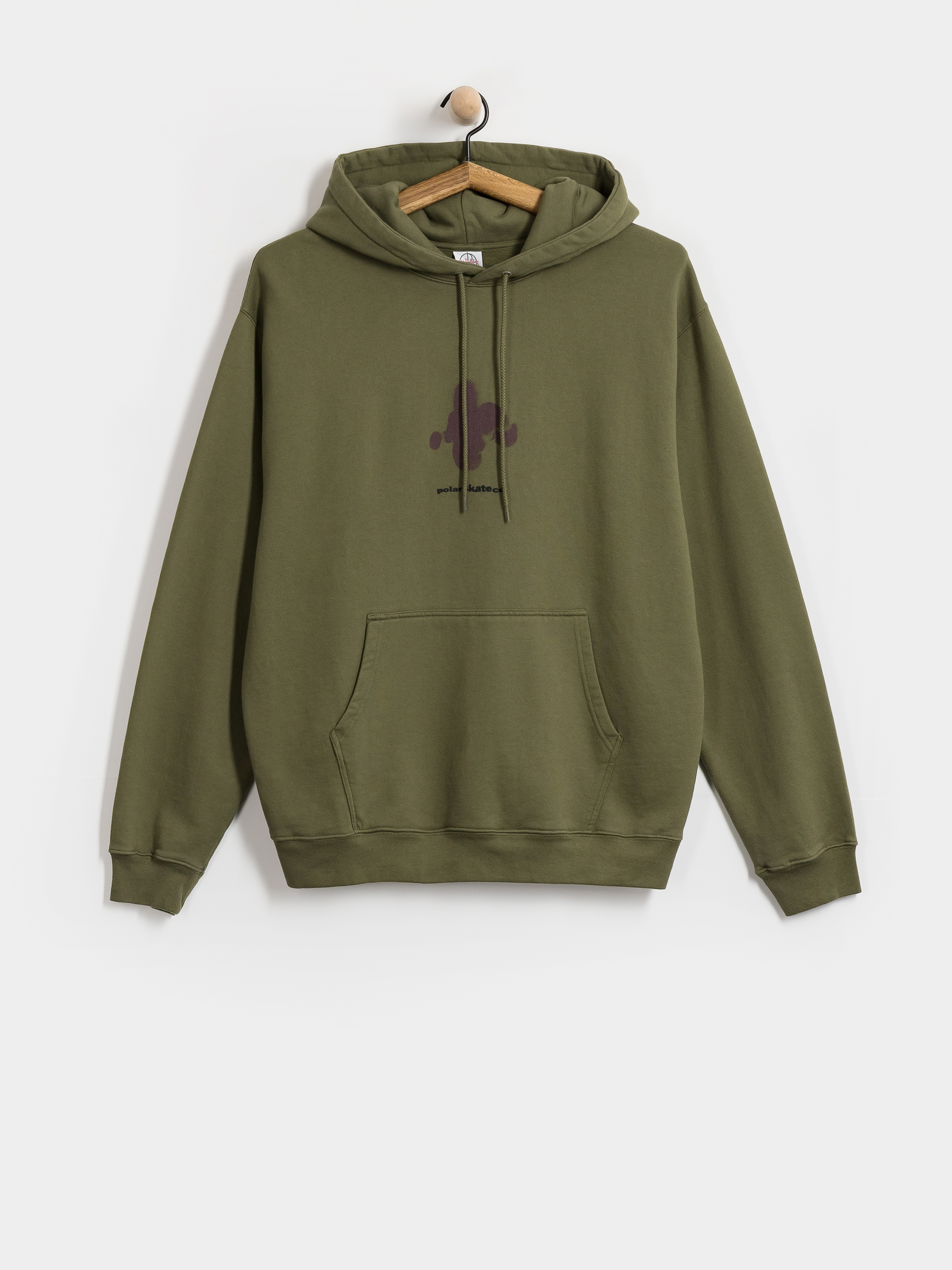 Hanorac cu glugă Polar Skate Fighting Myself HD (army green)
