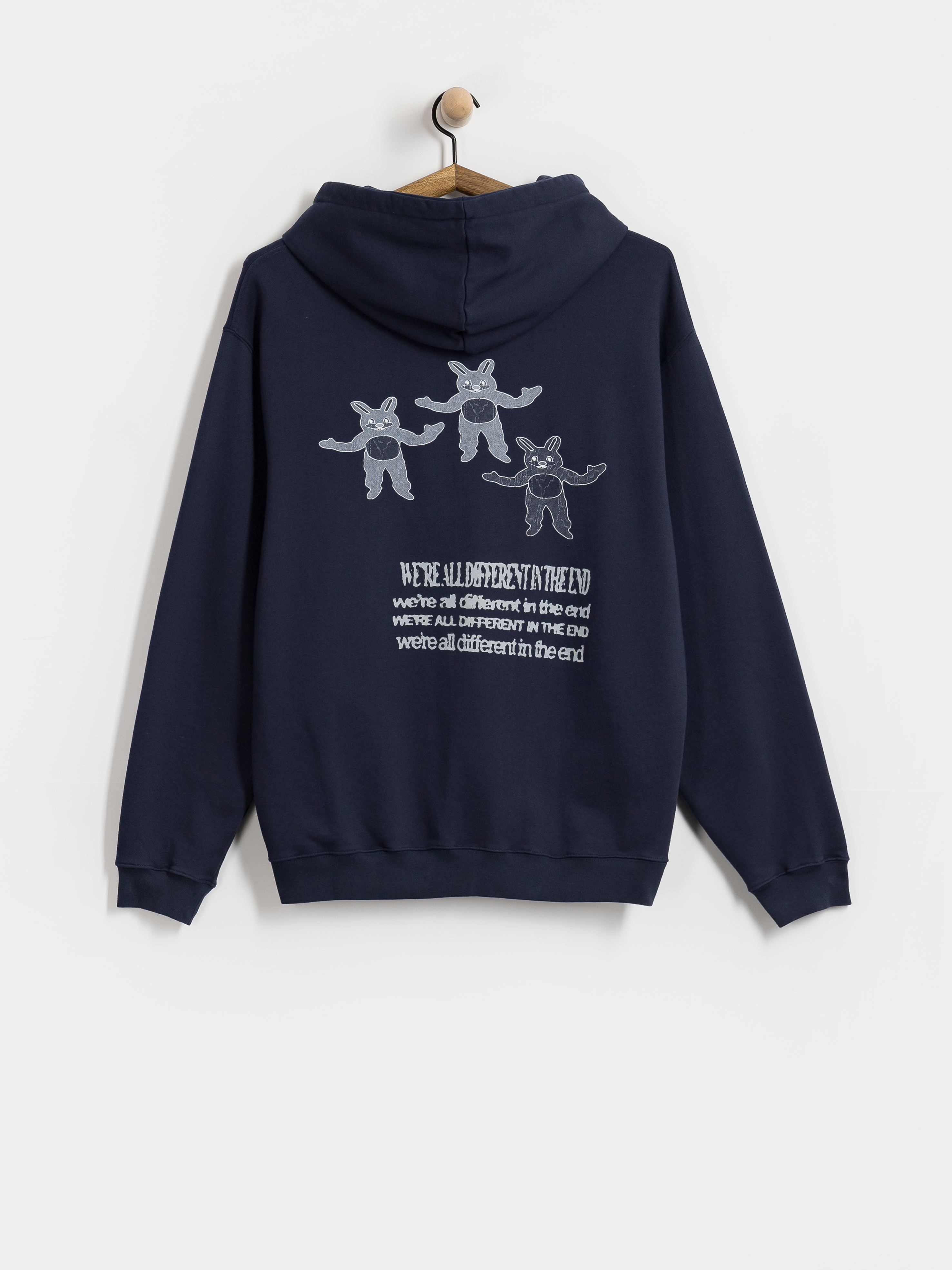 Hanorac cu glugă Polar Skate Different In The End HD (rich navy)