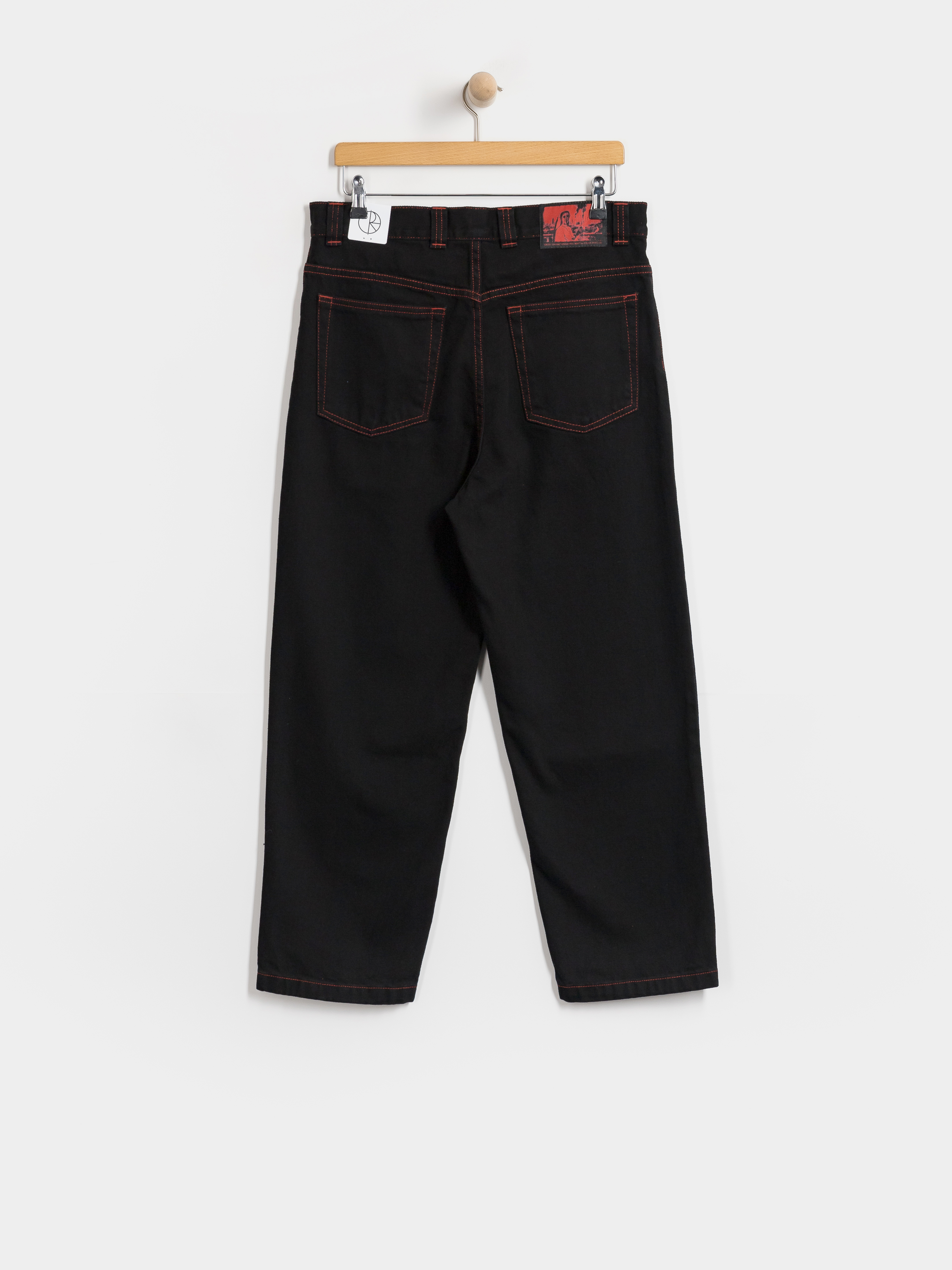 Pantaloni Polar Skate 93 Apocalypse Nun (black/red)