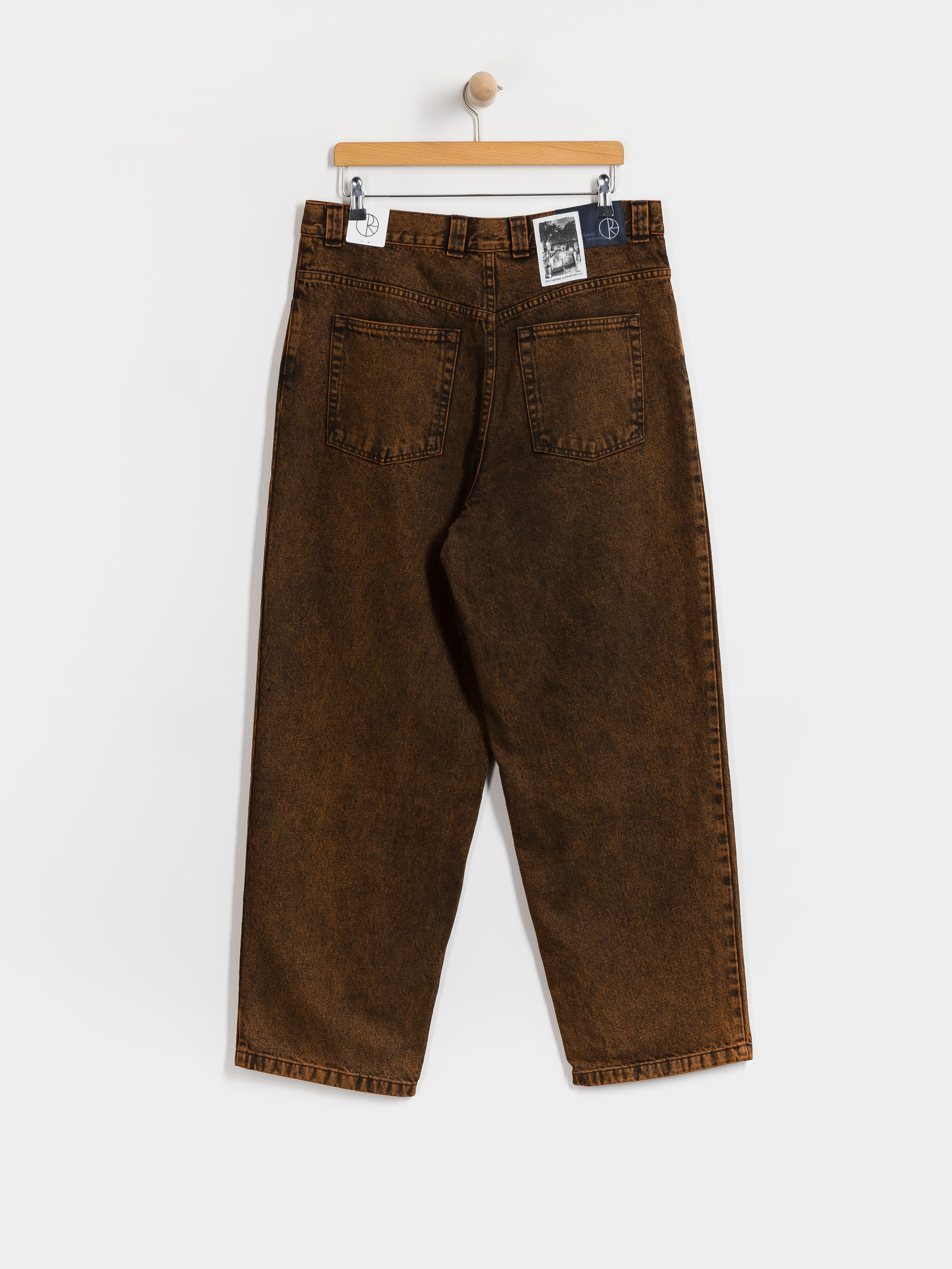 Pantaloni Polar Skate Big Boy Badalona (orange black)