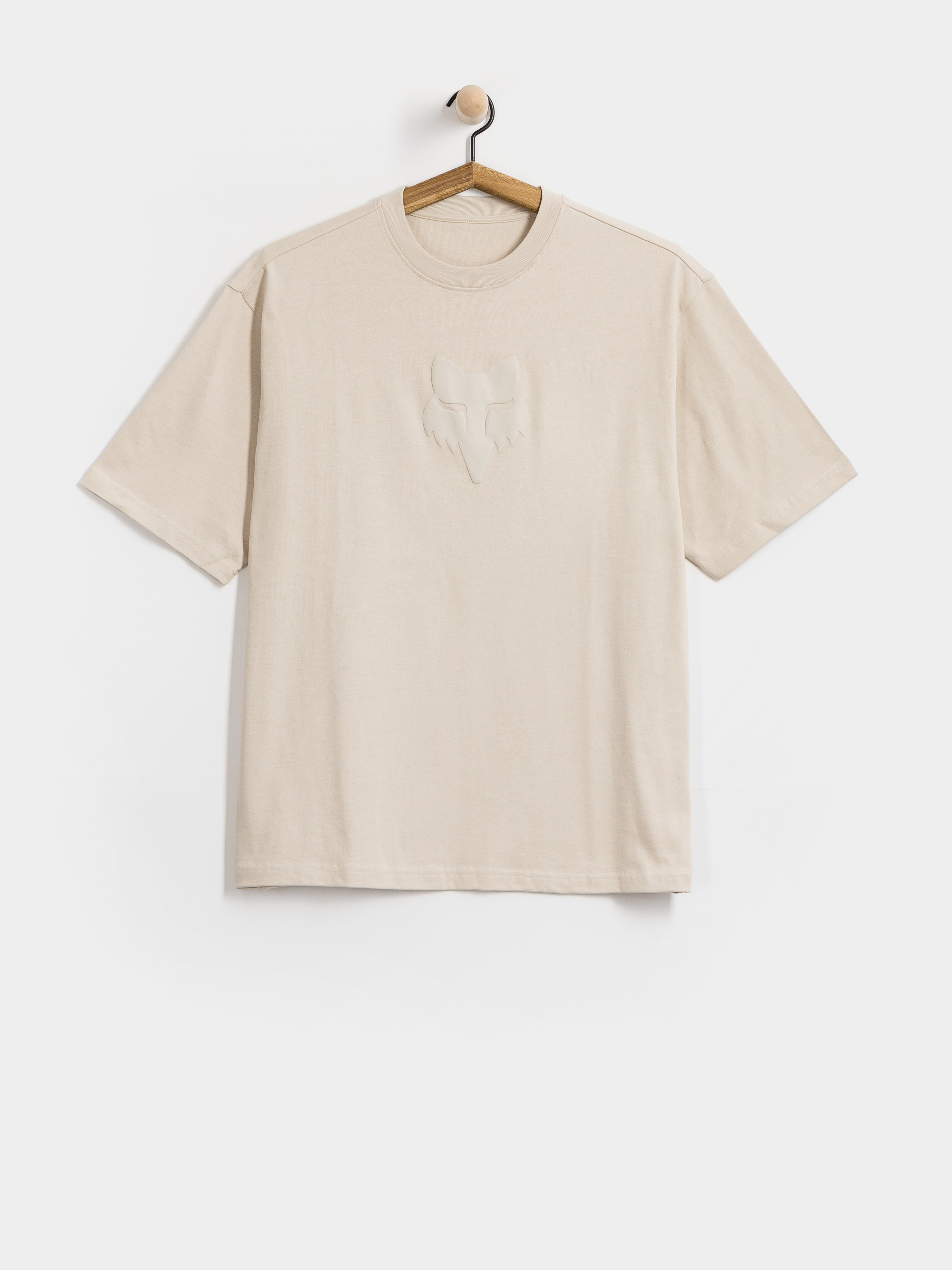 Tricou Fox Fox Head Heavyweight (chalk)