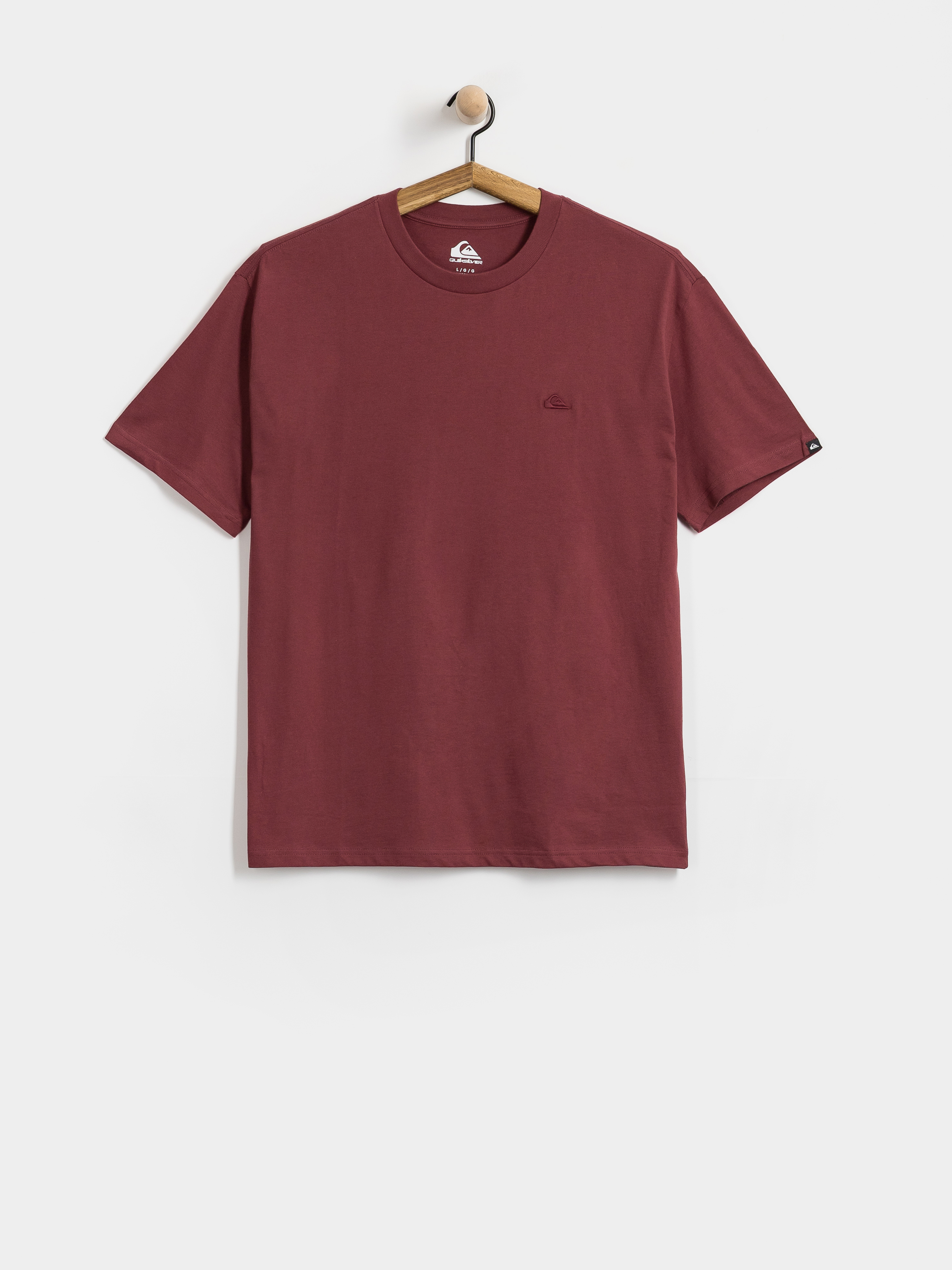 Tricou Quiksilver Salt Water (oxblood red)