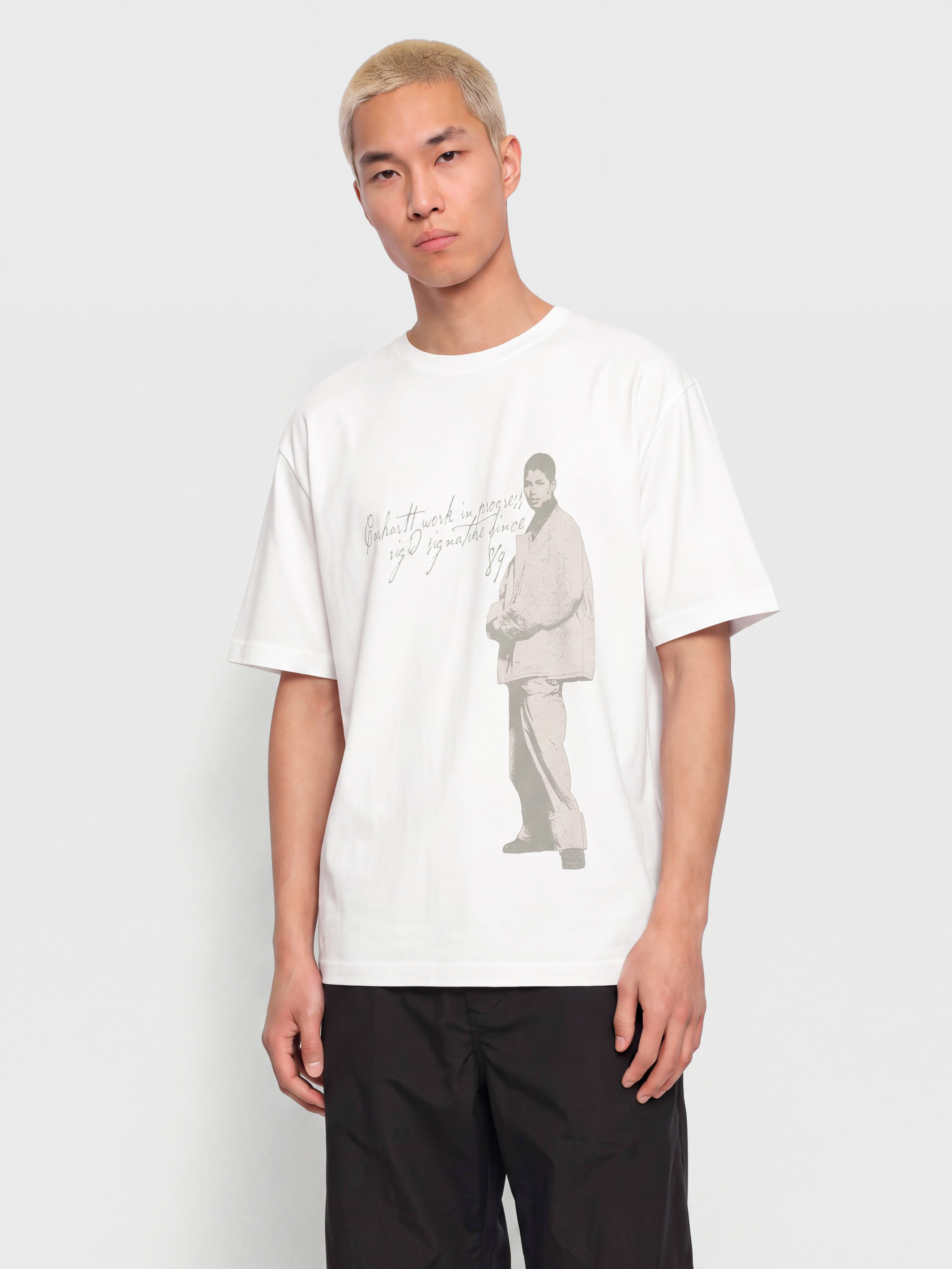 Tricou Carhartt WIP Archive 95 (white)