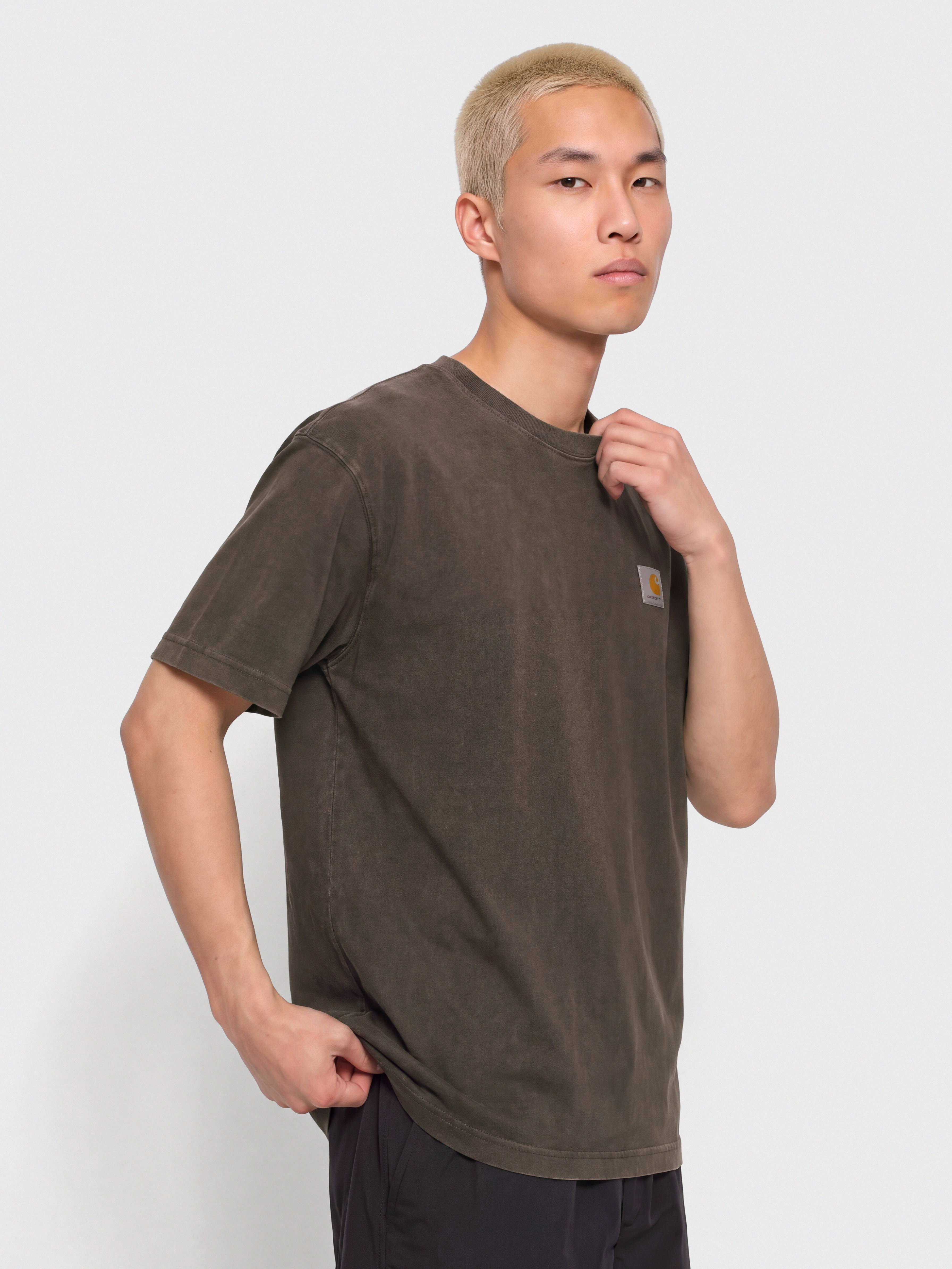 Tricou Carhartt WIP Vista (tobacco/garment dyed)