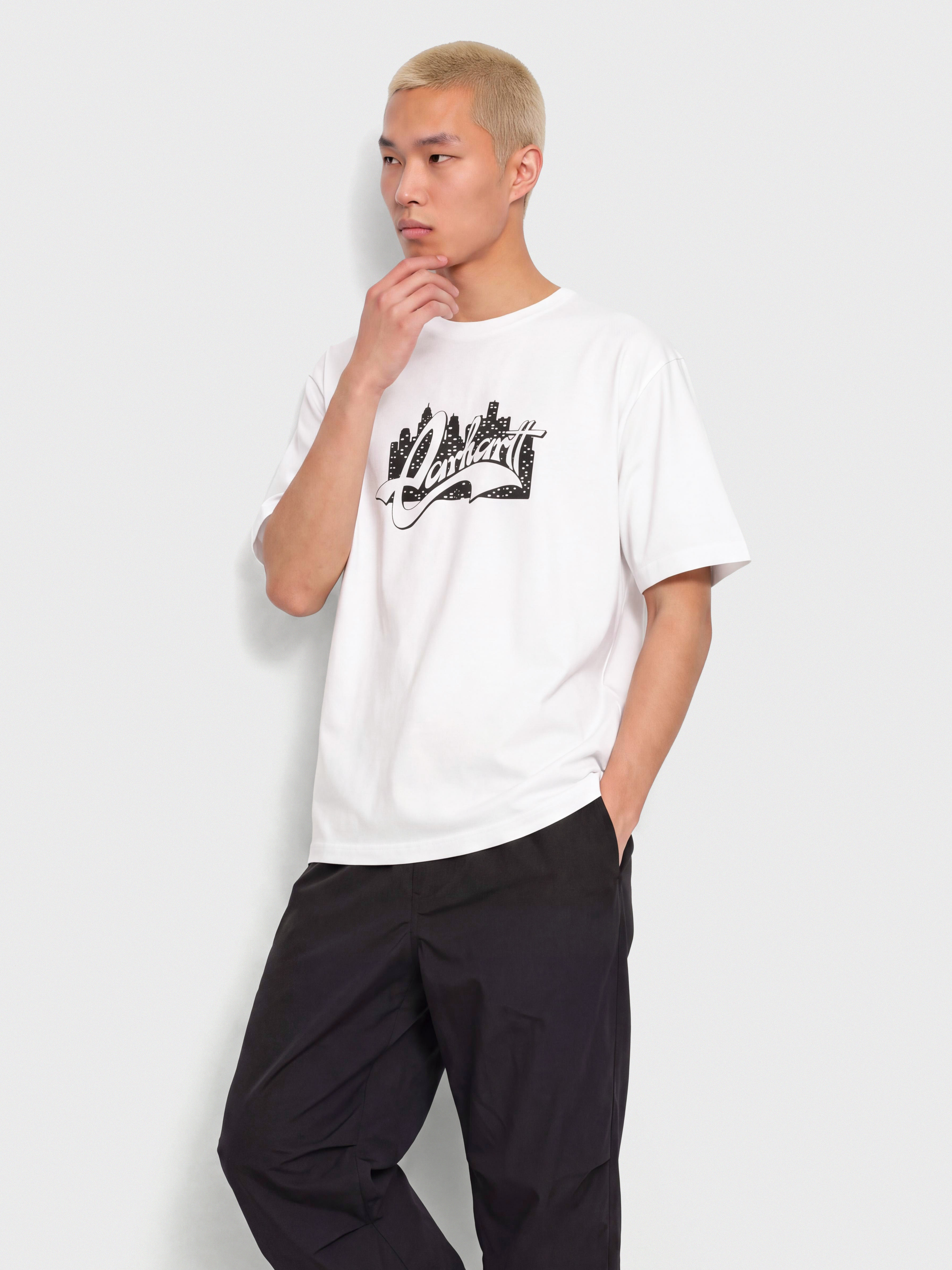 Tricou Carhartt WIP Boogie Night (white)