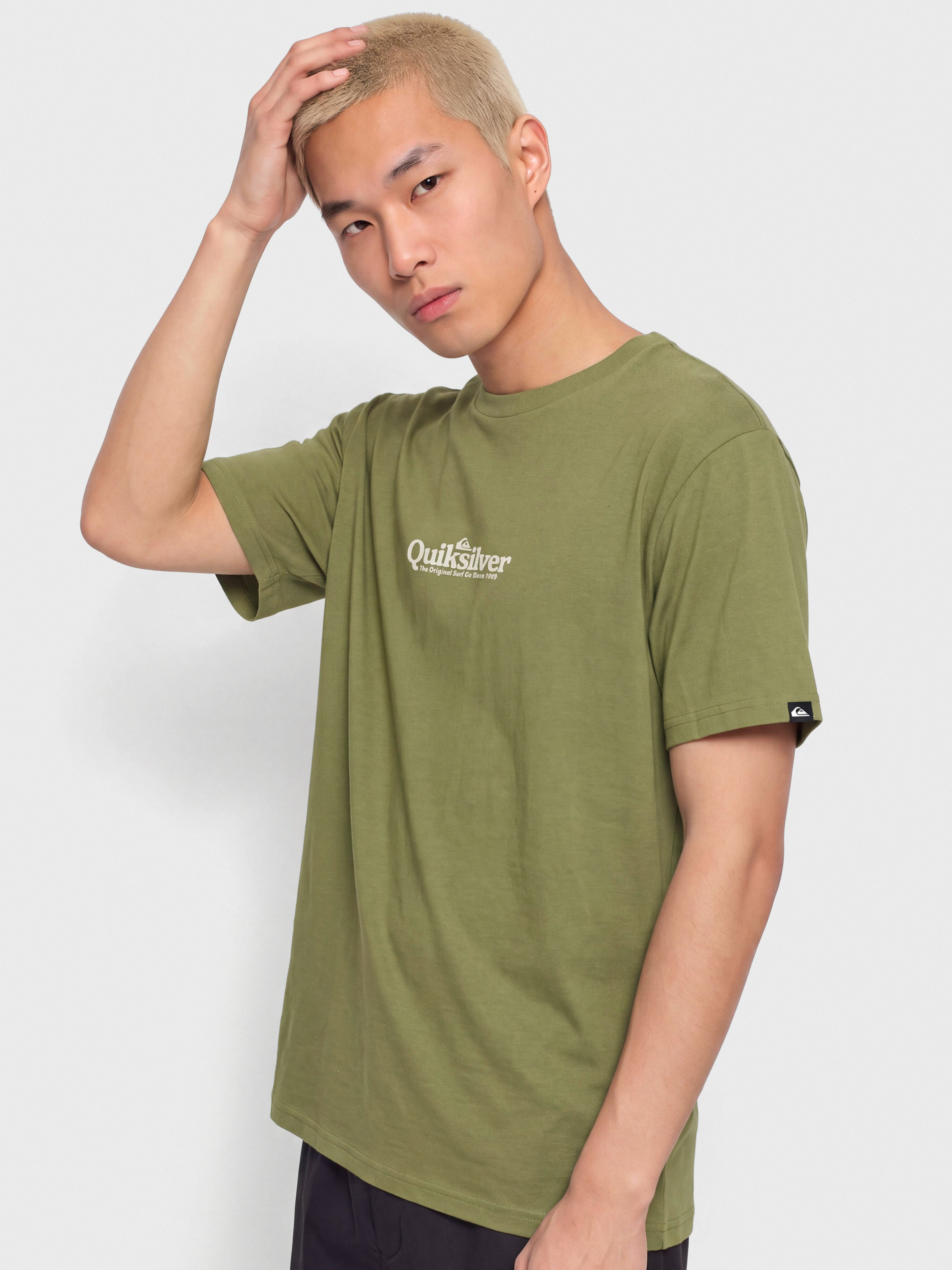 Tricou Quiksilver Fineline (loden green)
