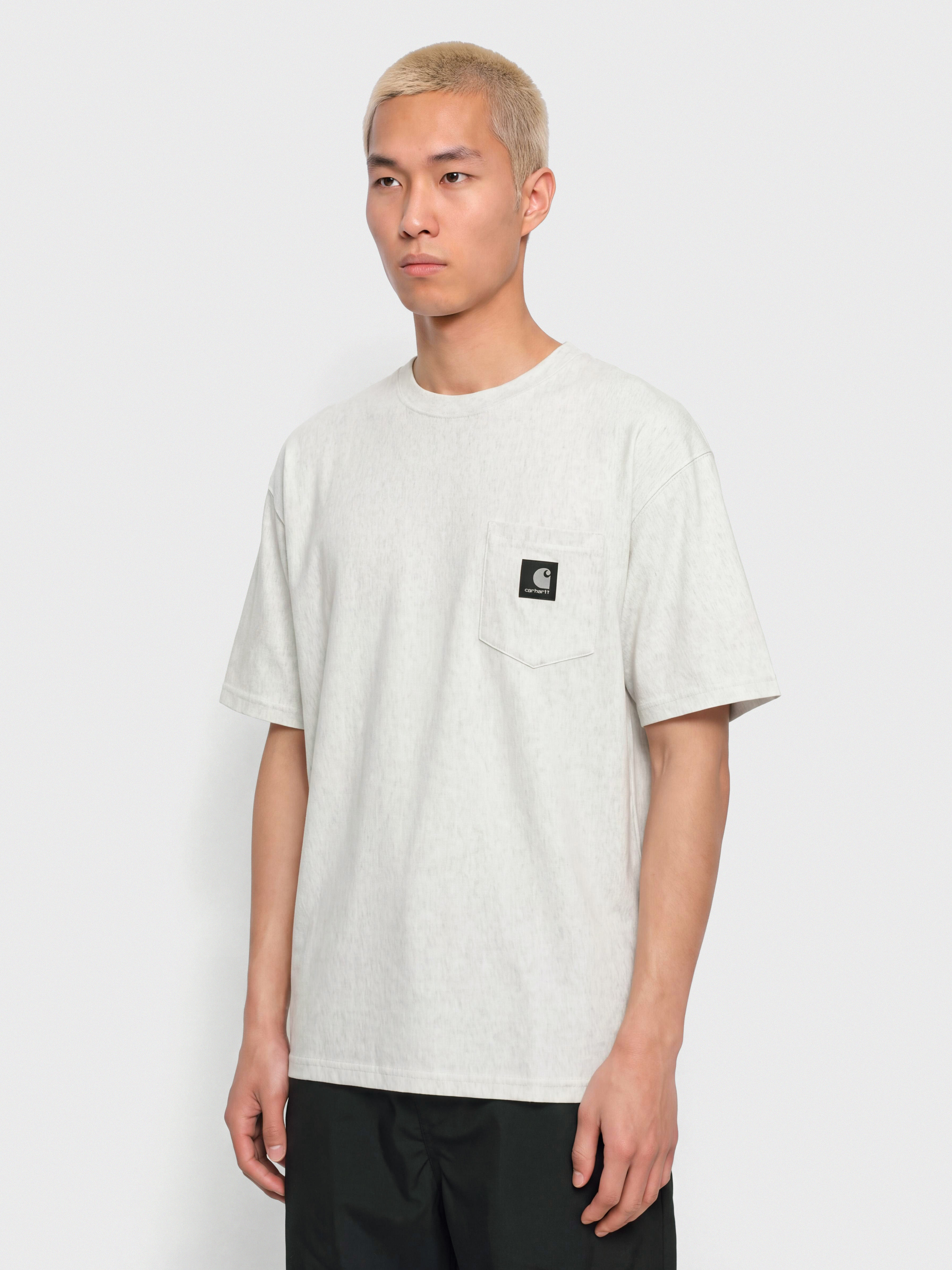 Tricou Carhartt WIP OG Loose Pocket (ash heather)