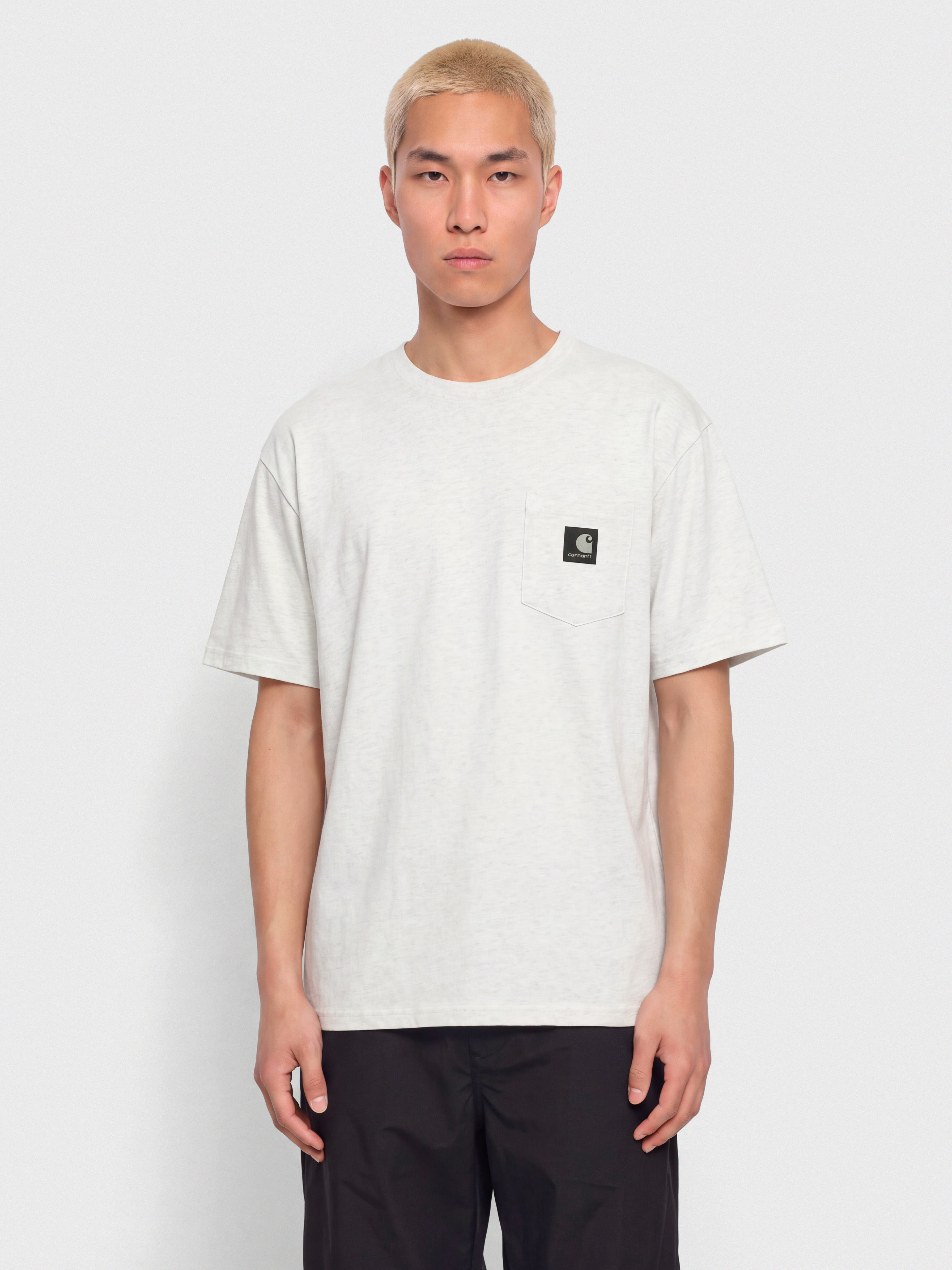 Tricou Carhartt WIP OG Loose Pocket (ash heather)