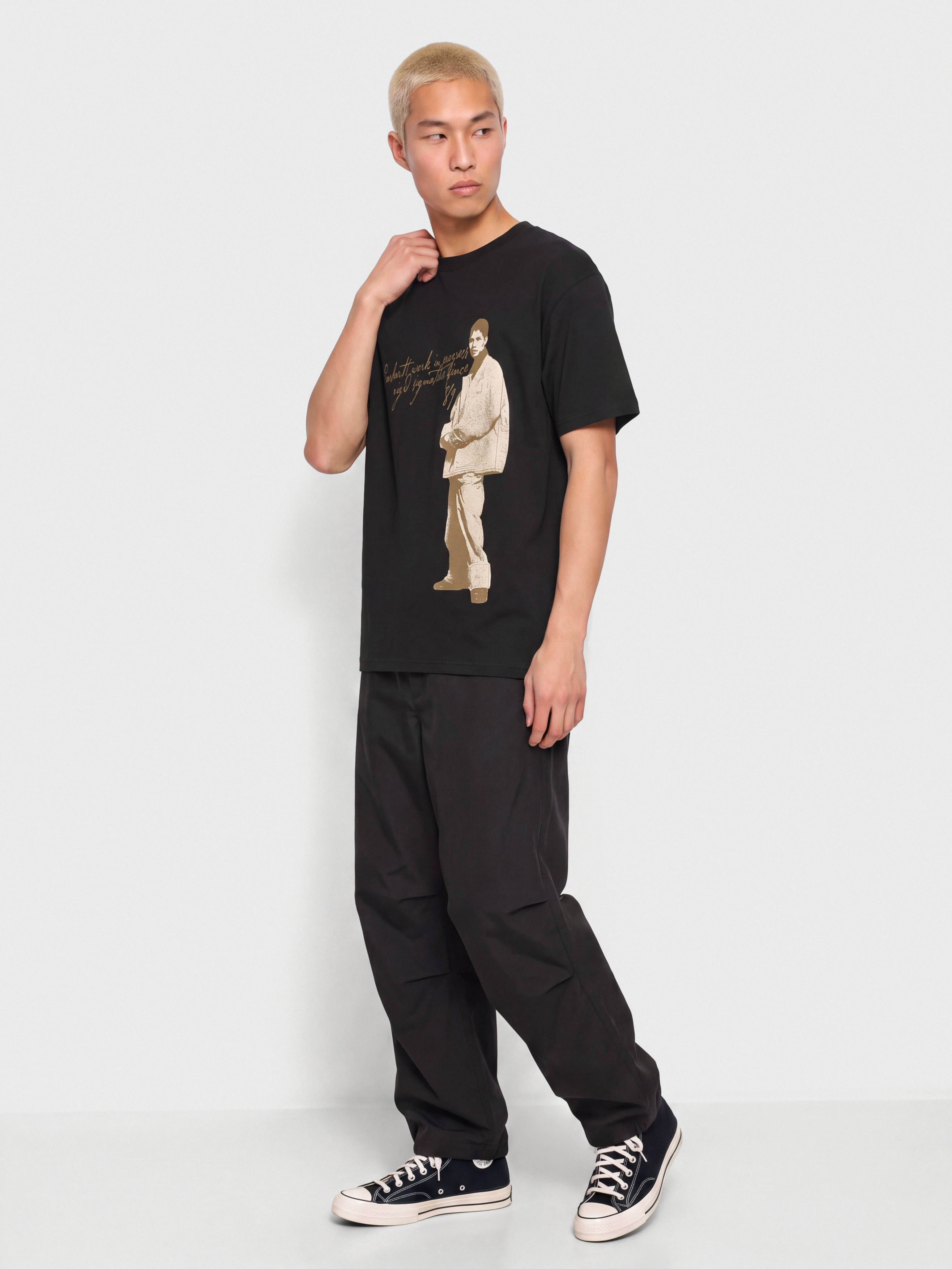 Tricou Carhartt WIP Archive 95 (black)