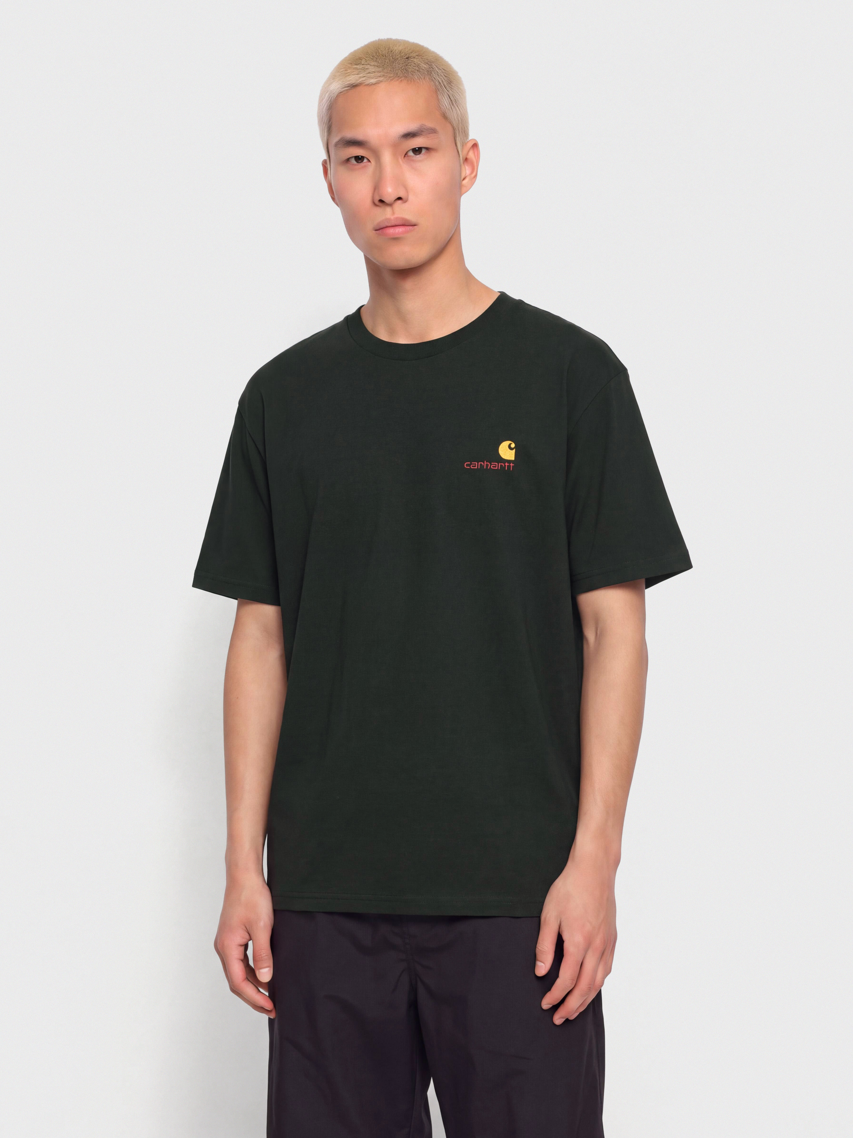 Tricou Carhartt WIP American Script (raven)