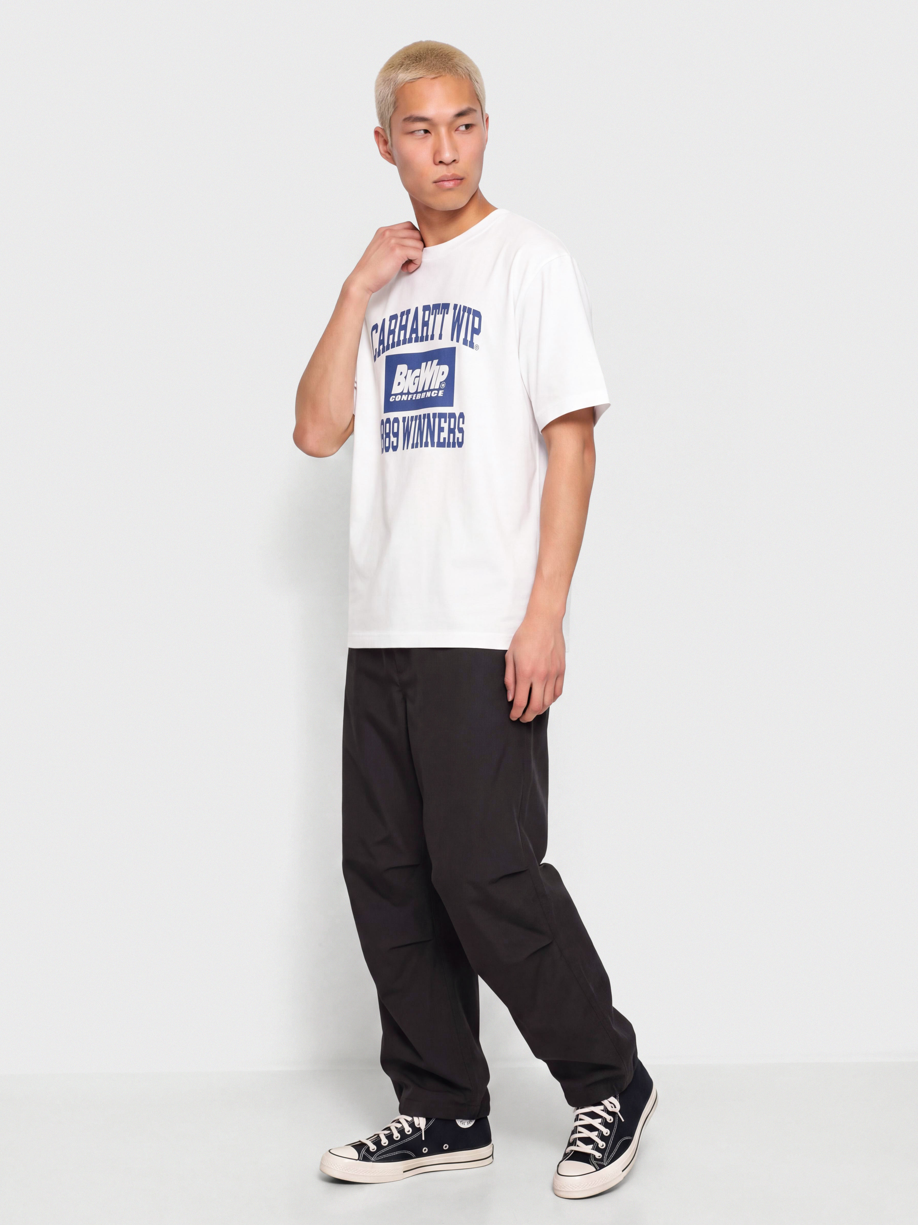 Tricou Carhartt WIP 1989 Winners (white/heavy stone wash)