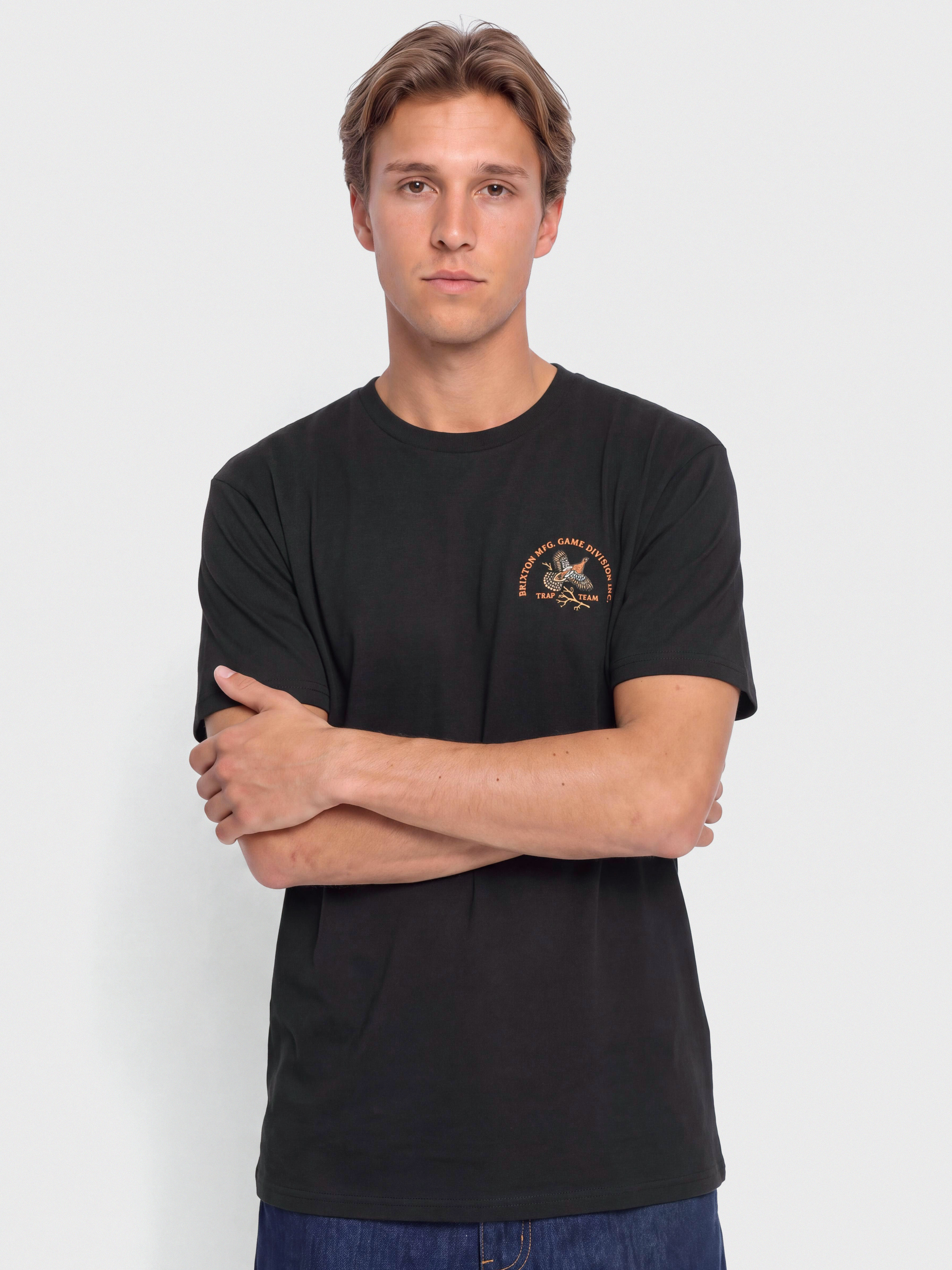 Tricou Brixton Game S/S Tlrt (black)